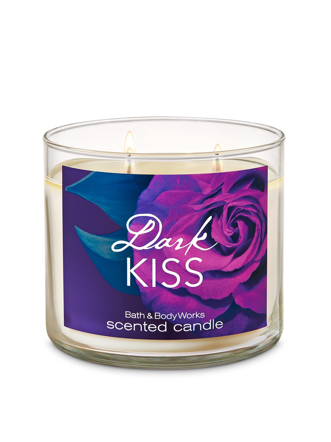 Bath & Body Works Dark Kiss 3-Wick Scented Candle with Essential Oils - 411g, Purple
Bath & Body Works Dark Kiss 3-Wick Scented Candle with Essential Oils - 411g, Purple