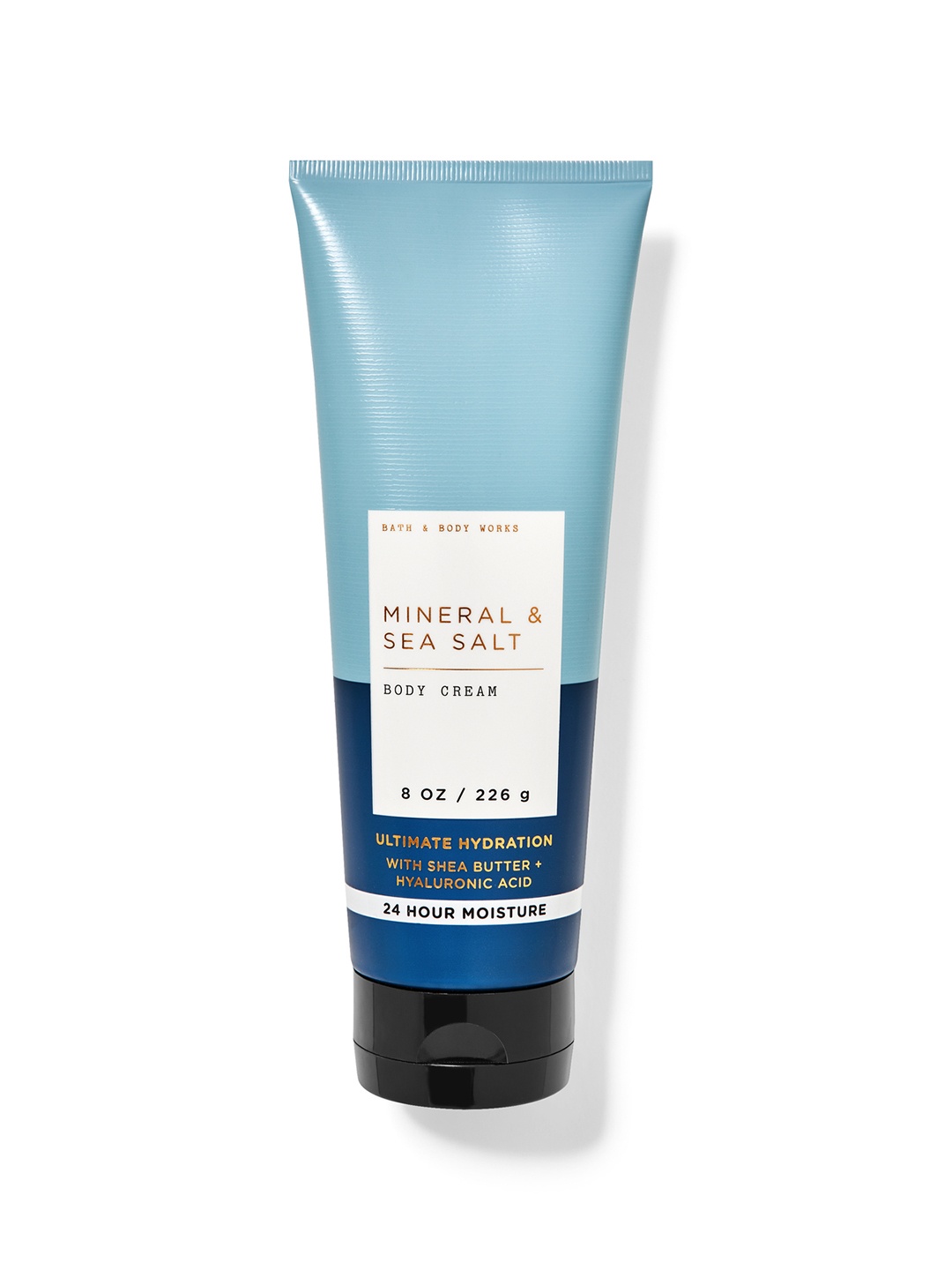 Bath & Body Works Mineral & Sea Salt Ultimate Hydration Body Cream with Shea Butter - 226g, Blue
Bath & Body Works Mineral & Sea Salt Ultimate Hydration Body Cream with Shea Butter - 226g, Blue