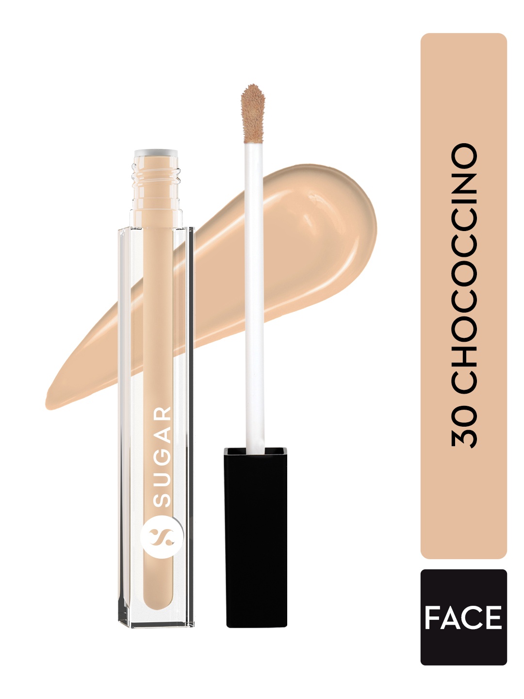 SUGAR Cruelty-Free & Vegan Auto Correct Creaseless Concealer 2g - Chococcino 30, Beige
SUGAR Cruelty-Free & Vegan Auto Correct Creaseless Concealer 2g - Chococcino 30, Beige
