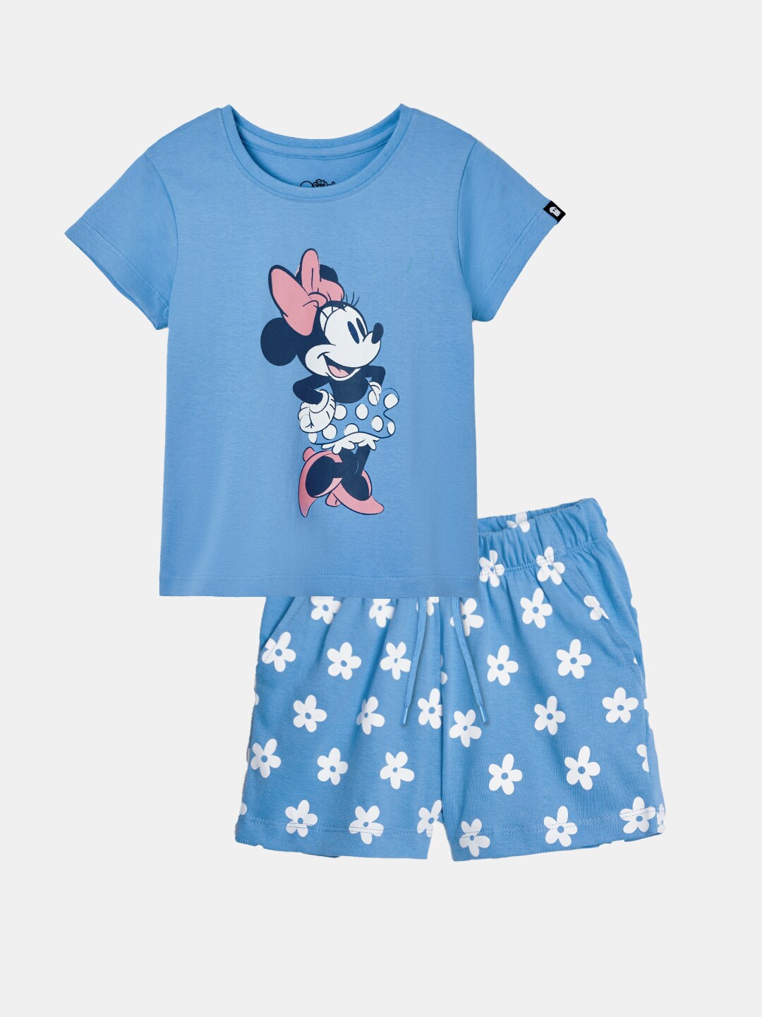 The Souled Store Girls Minnie Mouse Printed Pure Cotton Clothing Set, Turquoise blue
The Souled Store Girls Minnie Mouse Printed Pure Cotton Clothing Set, Turquoise blue