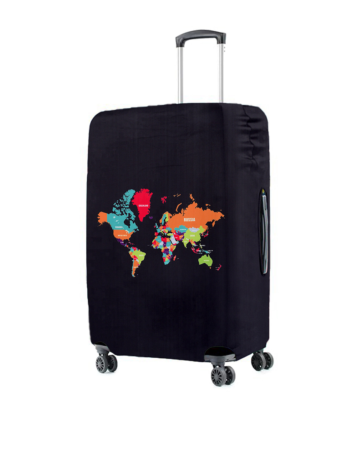 Cortina Printed Protective Small Trolley Bag Cover, Black
Cortina Printed Protective Small Trolley Bag Cover, Black