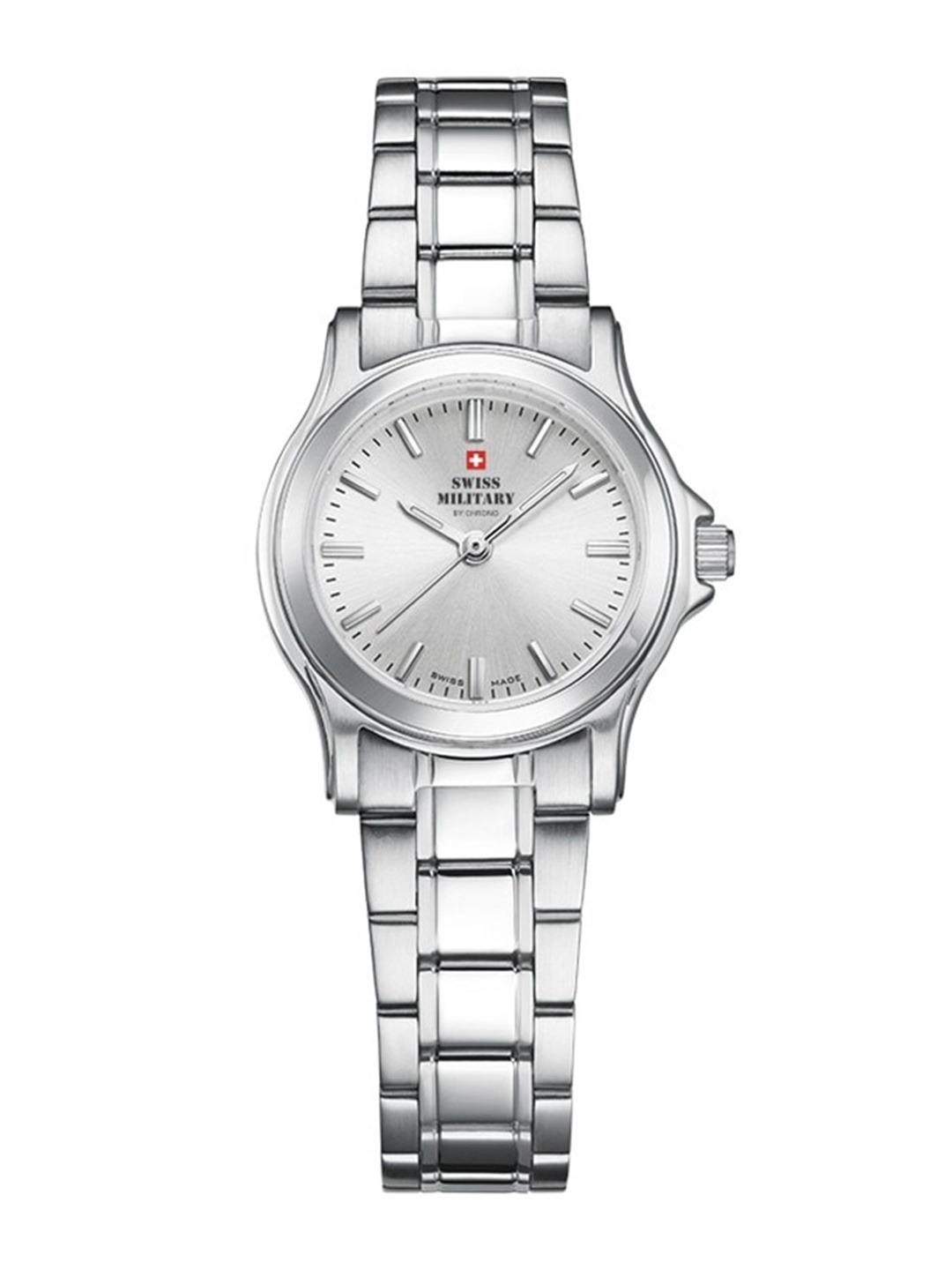 Swiss Military by Chrono Women Stainless Steel Bracelet Style Straps Watch SM34003.01, Silver
Swiss Military by Chrono Women Stainless Steel Bracelet Style Straps Watch SM34003.01, Silver