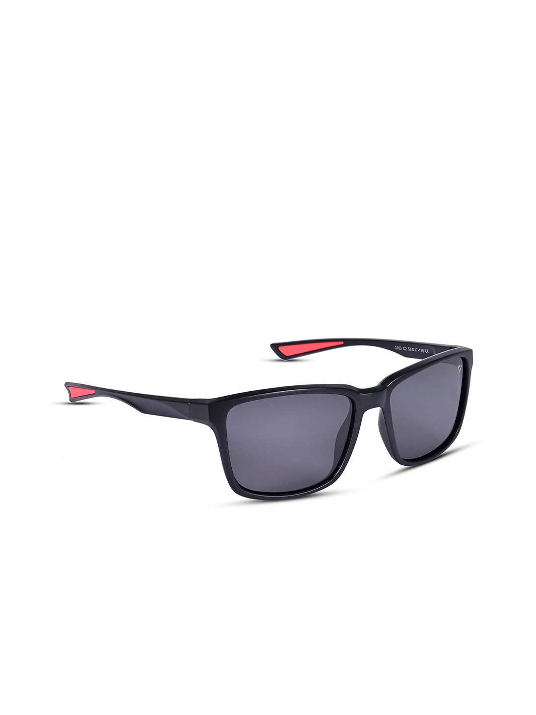 Voyage Unisex Lens & Wayfarer Sunglasses with Polarised & UV Protected Lens 3103MG3963, Black
Voyage Unisex Lens & Wayfarer Sunglasses with Polarised & UV Protected Lens 3103MG3963, Black