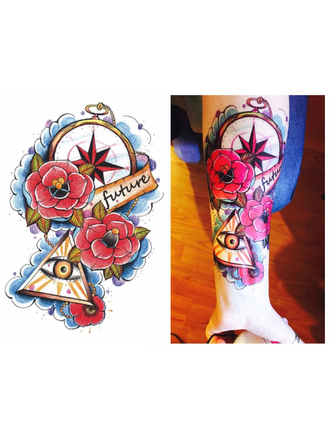 S.A.V.I. 3D Evil Eyes Sticker Water Proof Long Lasting Temporary Tattoo Stickers, Blue
S.A.V.I. 3D Evil Eyes Sticker Water Proof Long Lasting Temporary Tattoo Stickers, Blue