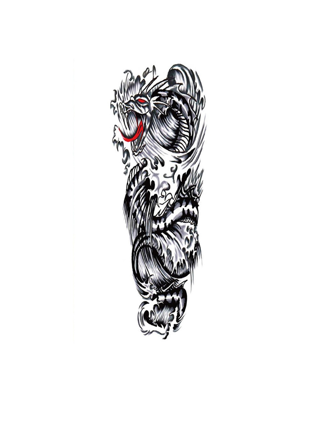 S.A.V.I. Water Proof & Long Lasting Full Arm Hand Temporary 3D Tattoo Stickers, Black
S.A.V.I. Water Proof & Long Lasting Full Arm Hand Temporary 3D Tattoo Stickers, Black
