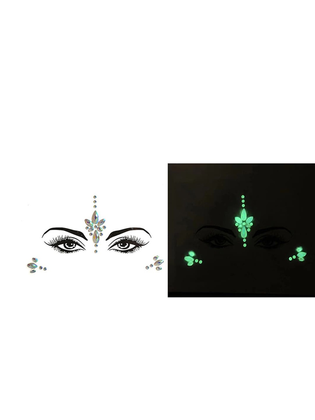 S.A.V.I. 3D Glow In Dark Luminous Face Gems Crystal Fluorescent Self-Adhesive Sticker, Blue
S.A.V.I. 3D Glow In Dark Luminous Face Gems Crystal Fluorescent Self-Adhesive Sticker, Blue