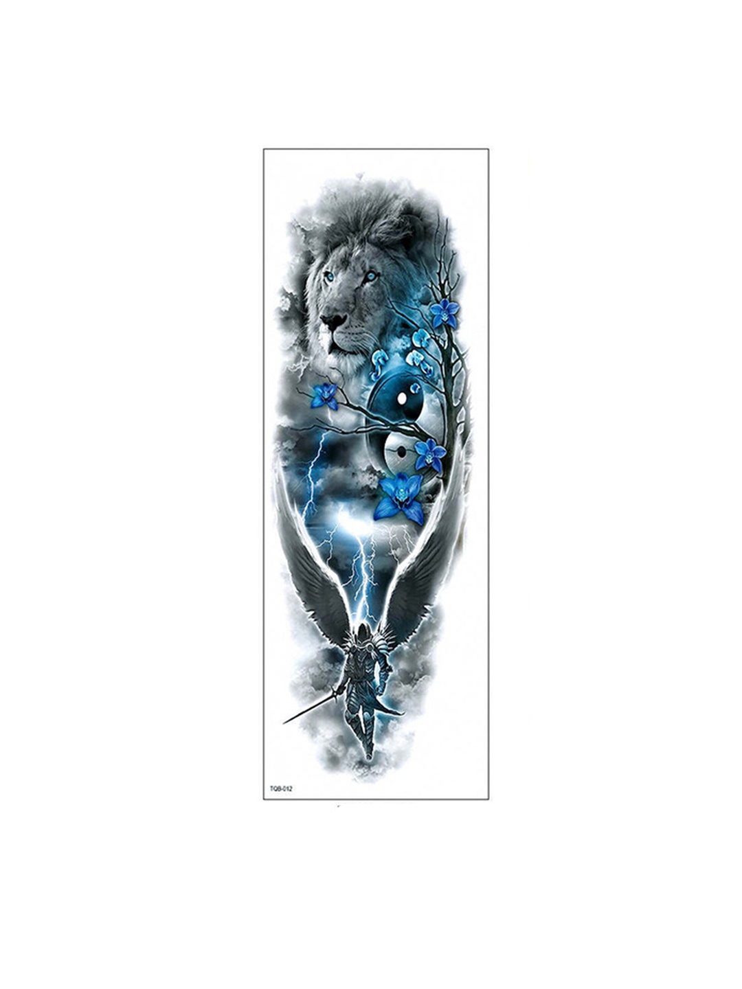 S.A.V.I. Water Proof & Long Lasting 3D Full Arm Hand Temporary Tattoo Sticker, Black
S.A.V.I. Water Proof & Long Lasting 3D Full Arm Hand Temporary Tattoo Sticker, Black