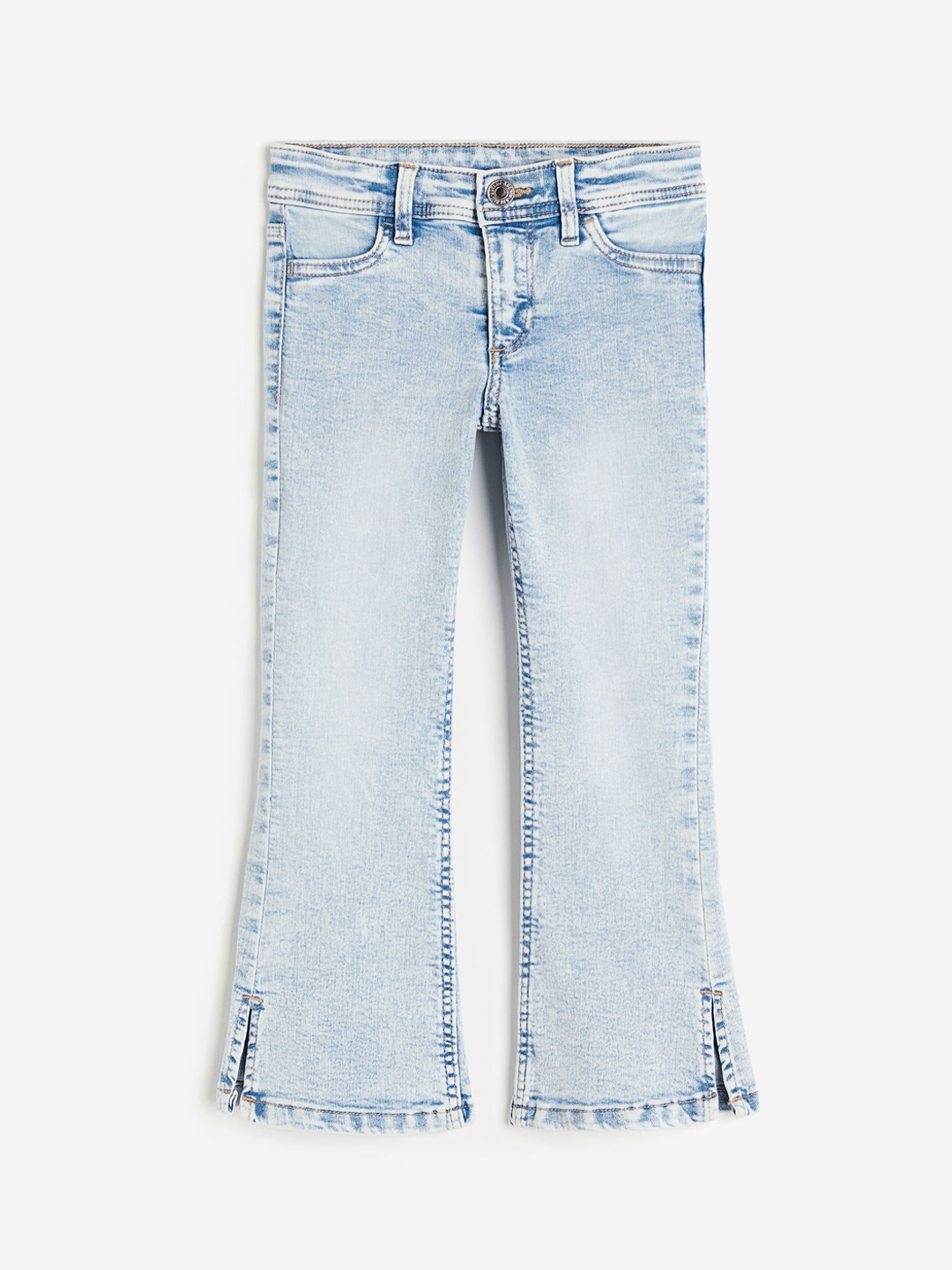 H&M Girls Flare Fit Jeans, Blue