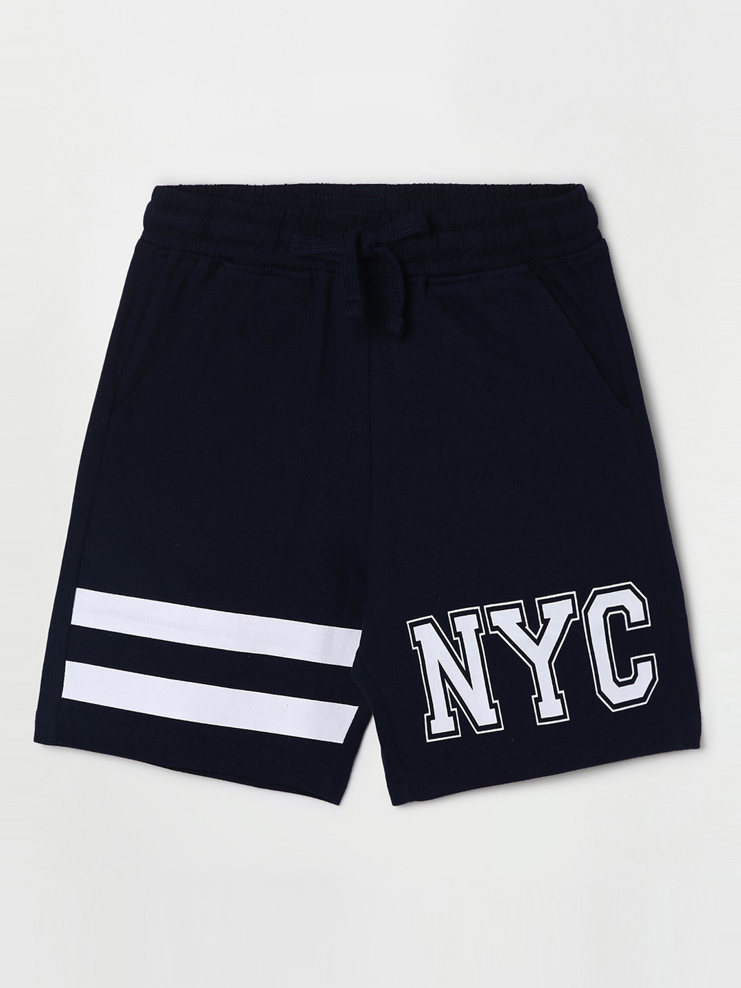 Fame Forever by Lifestyle Boys Typography Printed Cotton Shorts, Navy blue
Fame Forever by Lifestyle Boys Typography Printed Cotton Shorts, Navy blue