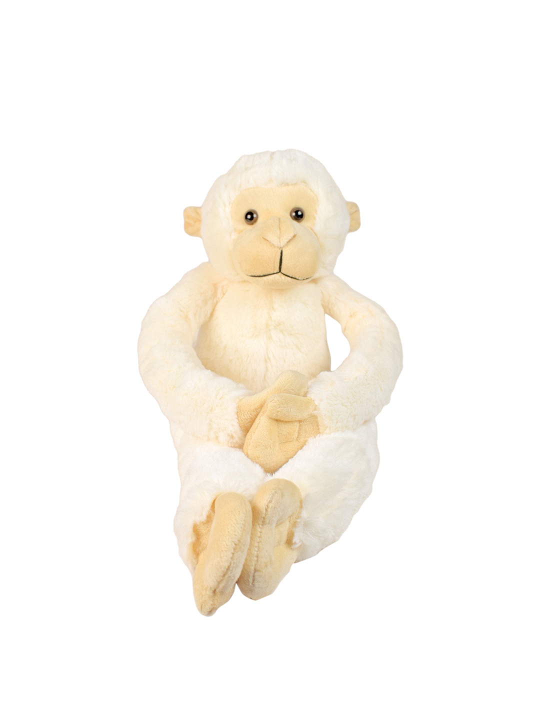 Frantic Huggable Non-Toxic Hanging Long Monkey, Cream