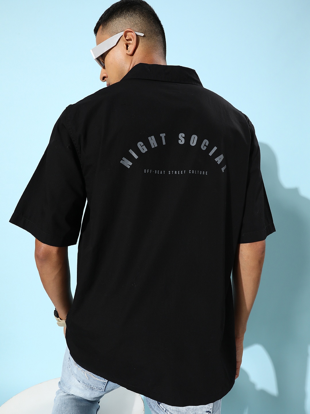 Kook N Keech Men Dark Black Back Typography Print Pure Cotton Al-clusive Clubhouse Shirt
Kook N Keech Men Dark Black Back Typography Print Pure Cotton Al-clusive Clubhouse Shirt