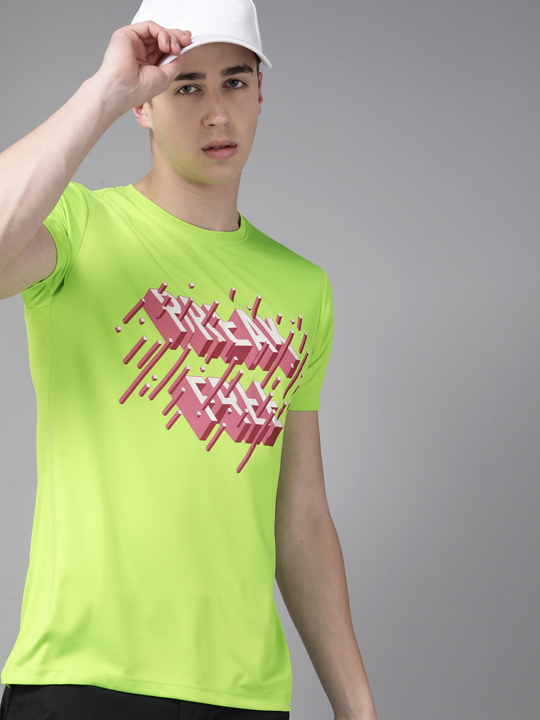 Prowl Men Typography Printed Antimicrobial Regular Fit Sports T-shirt, Fluorescent green
Prowl Men Typography Printed Antimicrobial Regular Fit Sports T-shirt, Fluorescent green