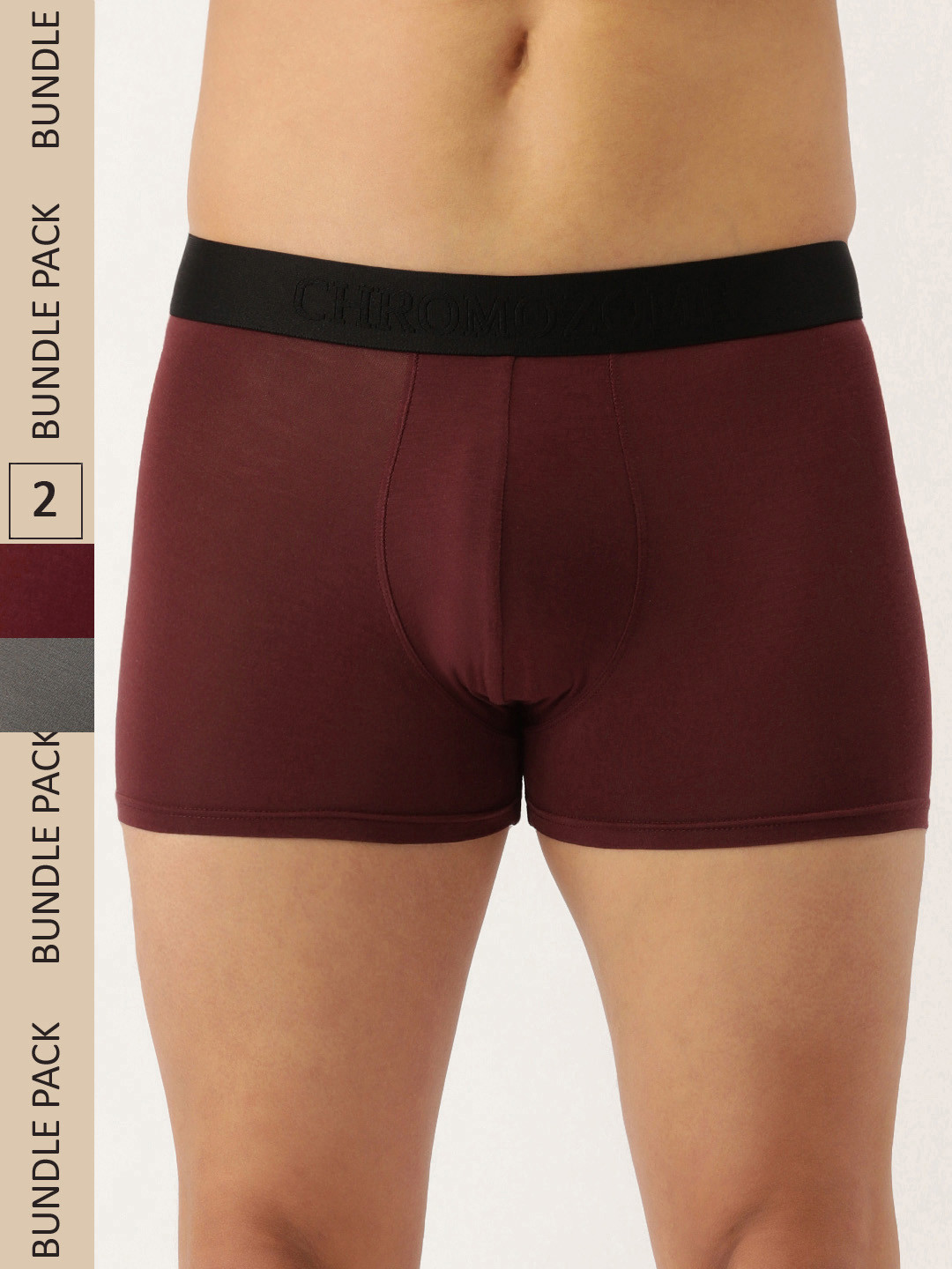 Chromozome Men Pack of 2 Solid Ultra Premium Micro-Modal Trunks 8902733628754, Maroon 
Chromozome Men Pack of 2 Solid Ultra Premium Micro-Modal Trunks 8902733628754, Maroon
