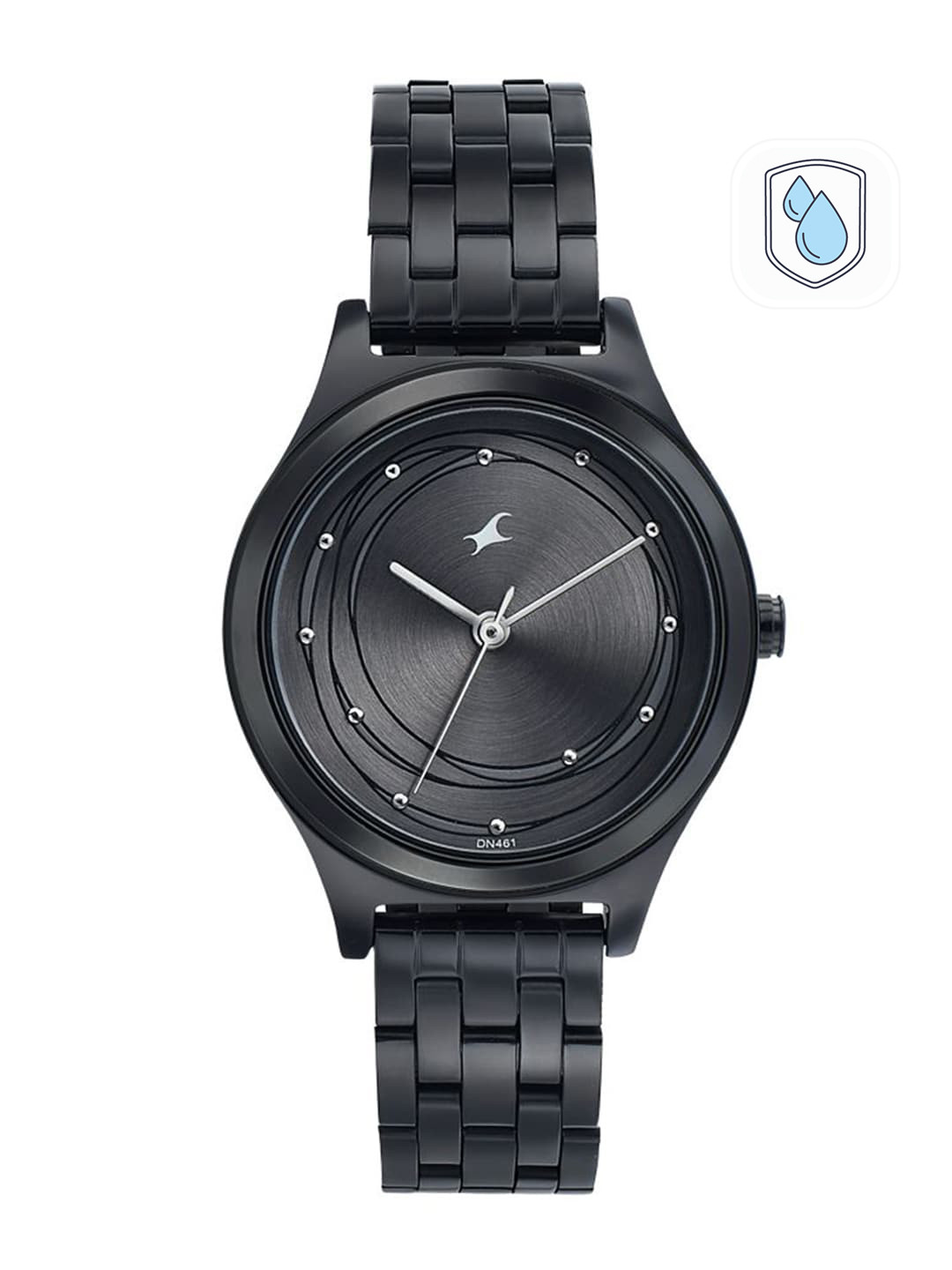 Fastrack Women Brass Embellished Dial & Bracelet Style Straps Analogue Watch 6152NM01, Black
Fastrack Women Brass Embellished Dial & Bracelet Style Straps Analogue Watch 6152NM01, Black
