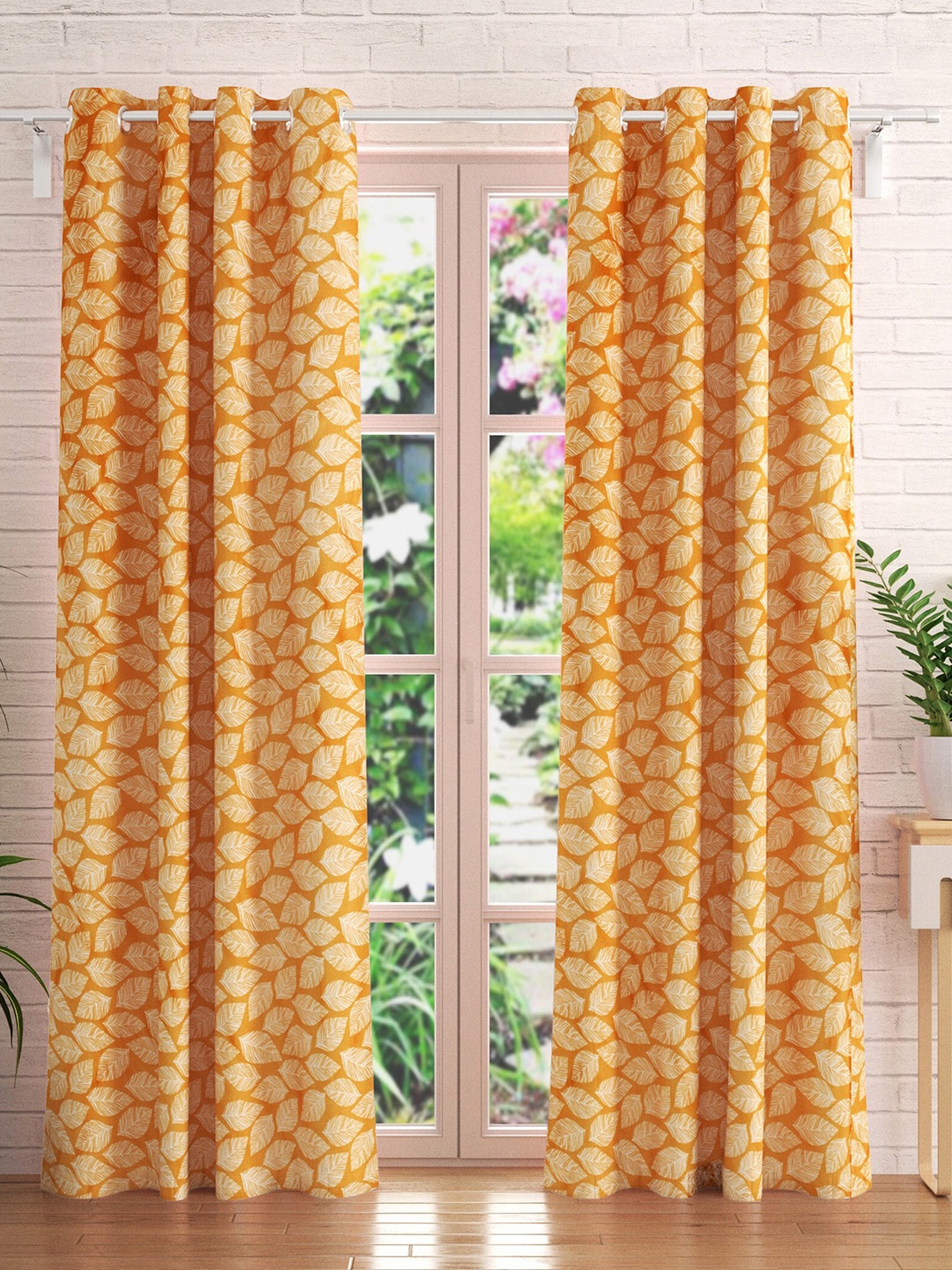 Home Centre Essentials Vivian Set Of 2 Orange & Brown Quirky Black Out Door Curtains
Home Centre Essentials Vivian Set Of 2 Orange & Brown Quirky Black Out Door Curtains
