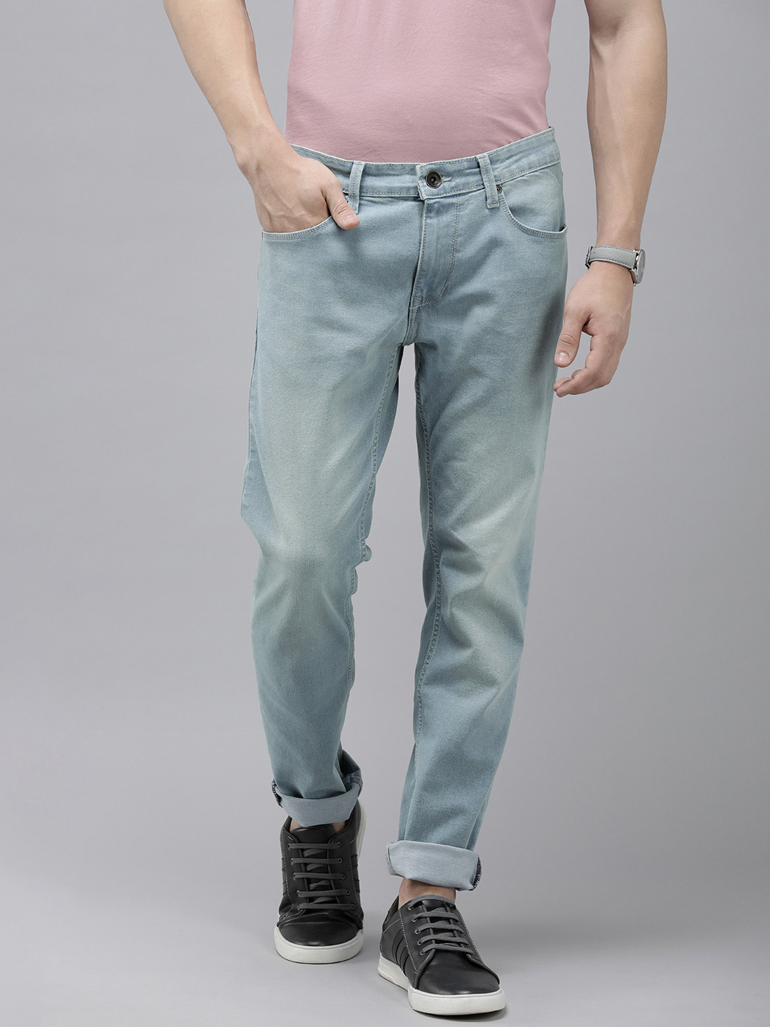 Pepe Jeans Men Vapour Tapered Fit Low-Rise Heavy Fade Stretchable Jeans, Blue
Pepe Jeans Men Vapour Tapered Fit Low-Rise Heavy Fade Stretchable Jeans, Blue