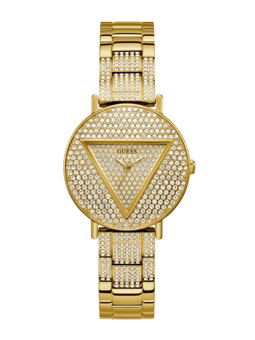 GUESS Women Embellished Dial & Bracelet Style Straps Analogue Watch GW0512L2, Beige
GUESS Women Embellished Dial & Bracelet Style Straps Analogue Watch GW0512L2, Beige