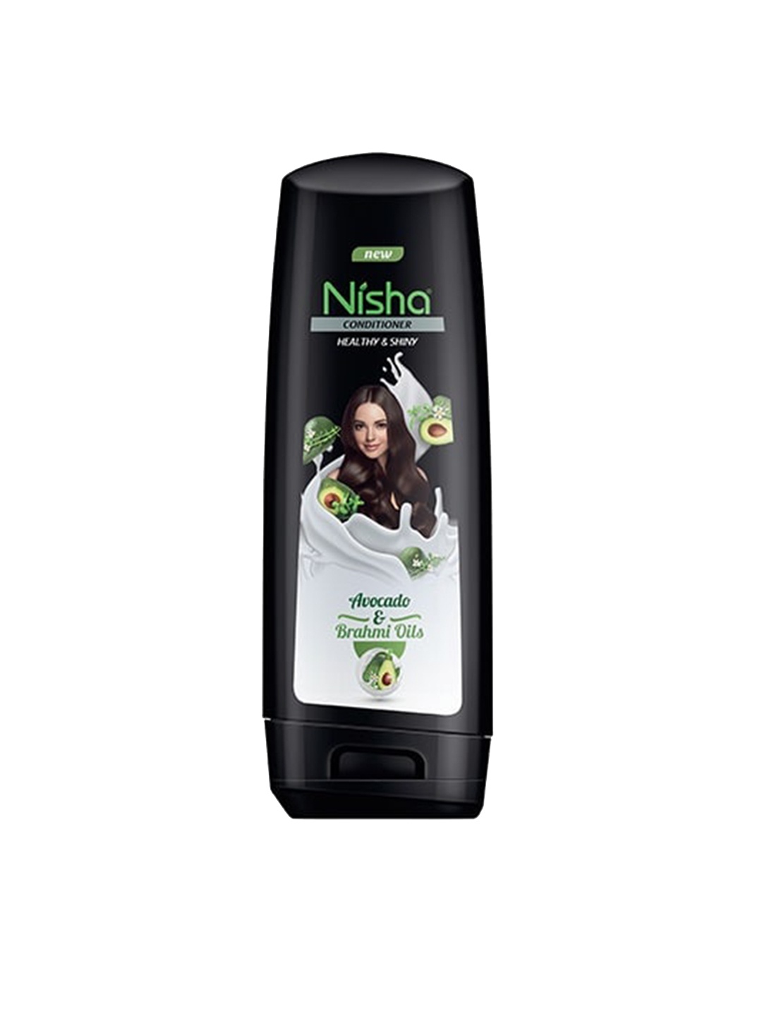 Nisha Naturally Healthy & Shiny Hair Conditioner With Avocada & Brahmi Oils 180 ml, Black
Nisha Naturally Healthy & Shiny Hair Conditioner With Avocada & Brahmi Oils 180 ml, Black