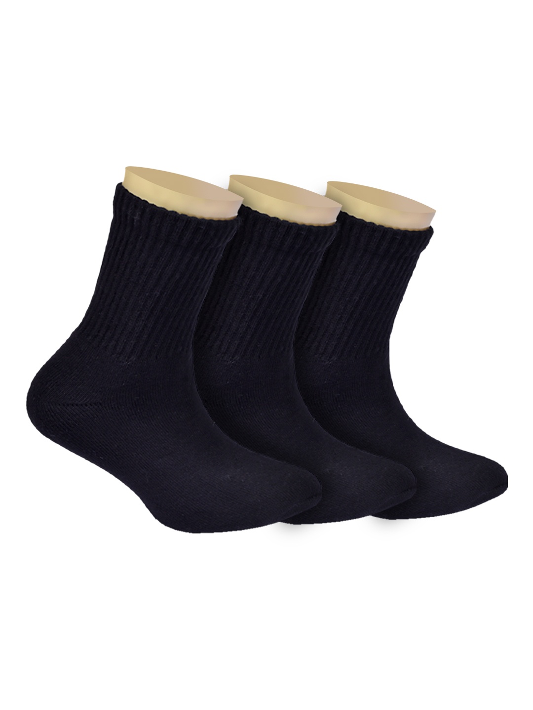 FOOTPRINTS Pack of 3 Anti-Odor Organic Cotton & Bamboo Above Ankle-Length Socks, Black
FOOTPRINTS Pack of 3 Anti-Odor Organic Cotton & Bamboo Above Ankle-Length Socks, Black