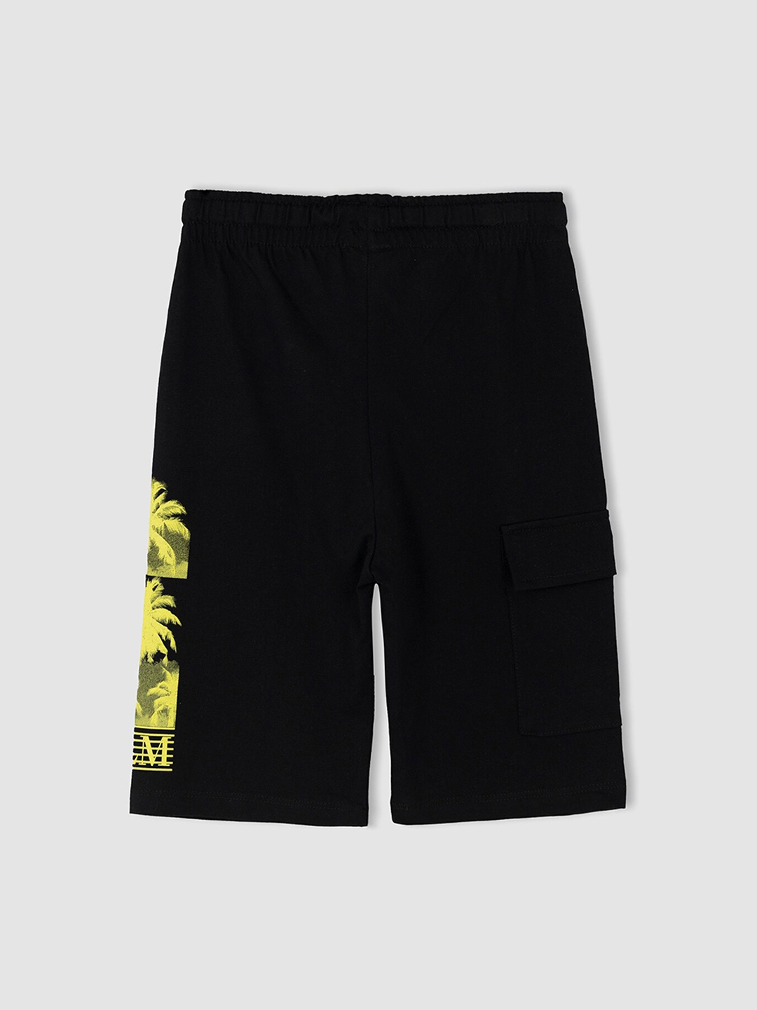 DeFacto Boys Cotton Shorts, Black