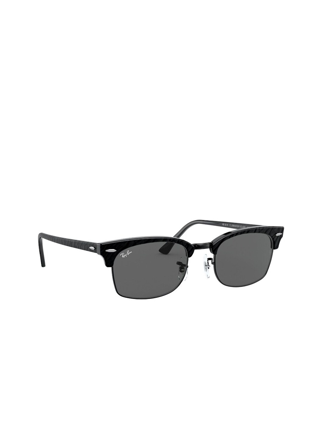 Ray-Ban Unisex UV Protected Grey Lens Rectangle Sunglasses - 0RB39161305B152, Black
Ray-Ban Unisex UV Protected Grey Lens Rectangle Sunglasses - 0RB39161305B152, Black