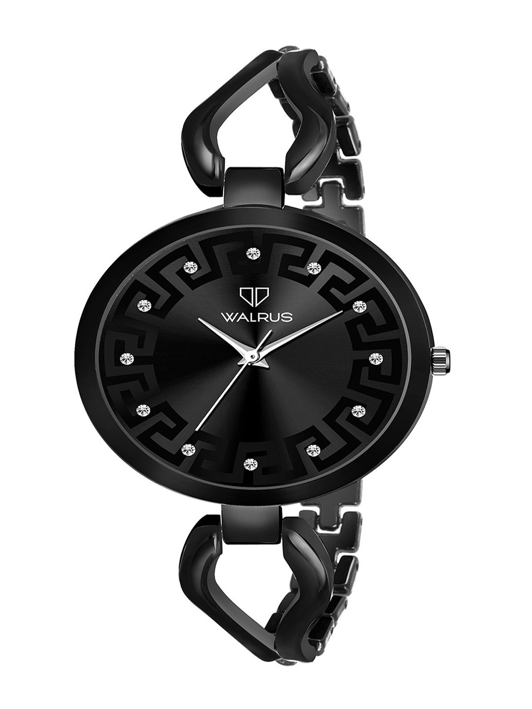 Walrus Women Embellished Dial & Stainless Steel Bracelet Style Watch WWTW-VCT-XXII-020202, Black
Walrus Women Embellished Dial & Stainless Steel Bracelet Style Watch WWTW-VCT-XXII-020202, Black