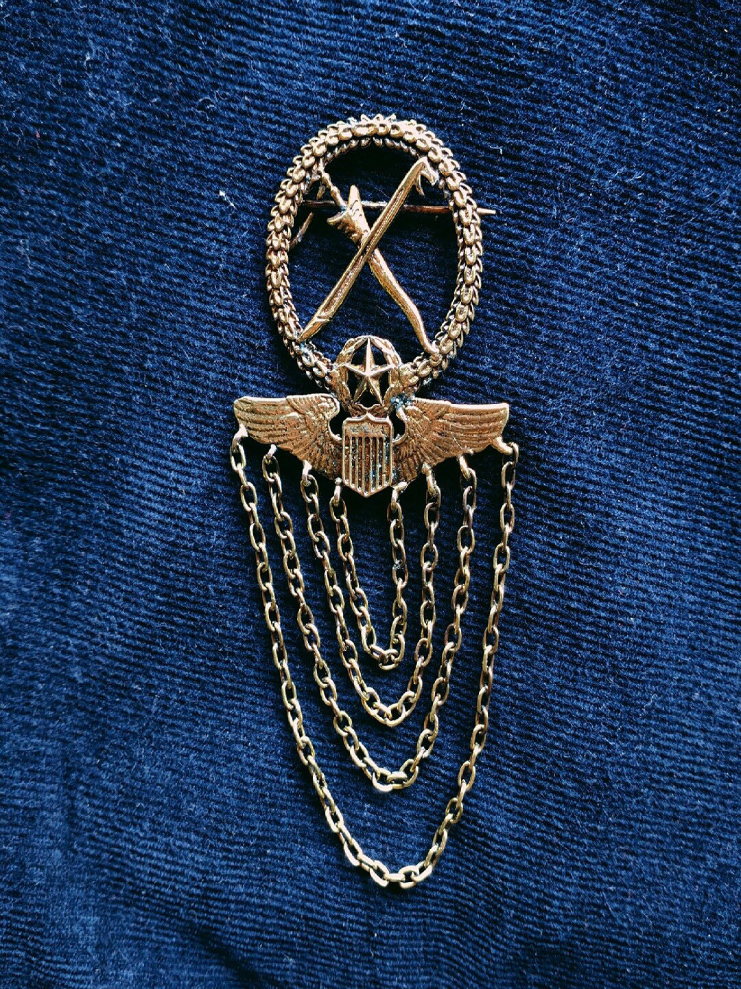 Mahi Women Royal Army Shaped Textured Detailed Alloy Brooch, Gold
Mahi Women Royal Army Shaped Textured Detailed Alloy Brooch, Gold