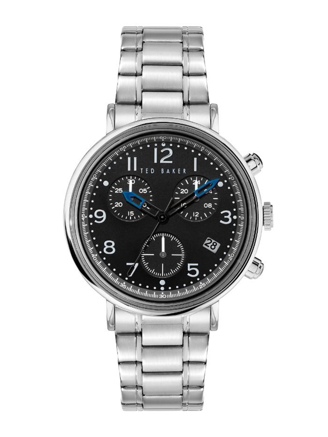 Ted Baker Men Stainless Steel Bracelet Style Straps Analogue Watch BKPMMF122, Black
Ted Baker Men Stainless Steel Bracelet Style Straps Analogue Watch BKPMMF122, Black