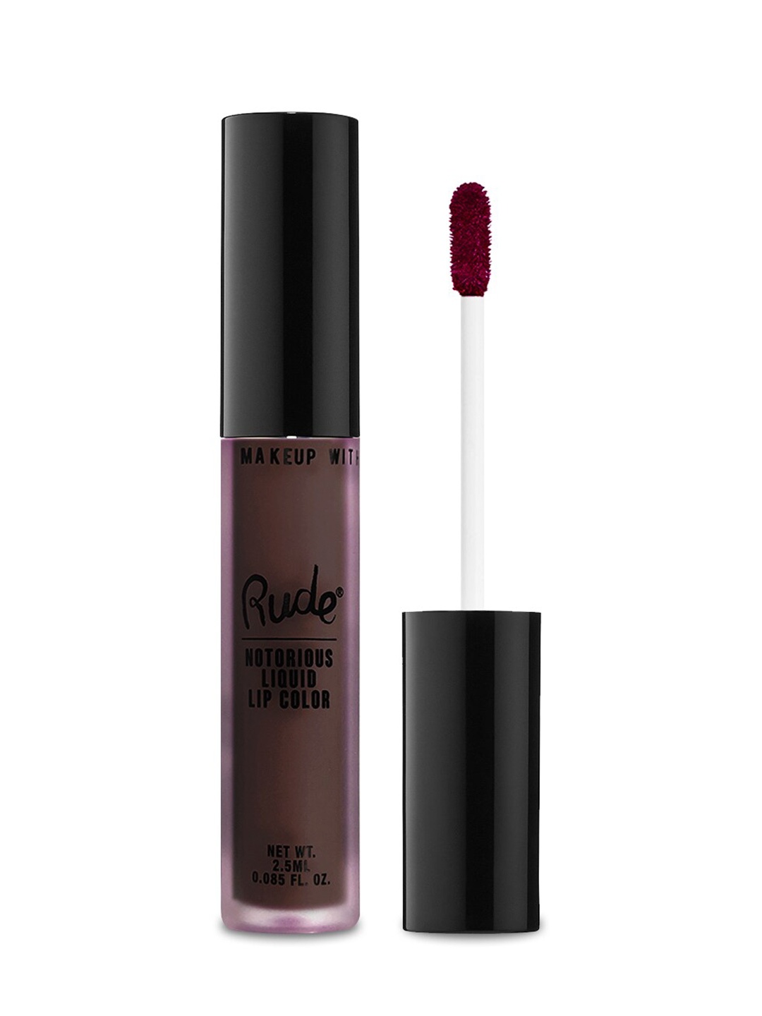 Rude Cosmetics Notorious Rich Long-Lasting Matte Liquid Lip Color 2.5ml - Criminal Mind, Burgundy
Rude Cosmetics Notorious Rich Long-Lasting Matte Liquid Lip Color 2.5ml - Criminal Mind, Burgundy