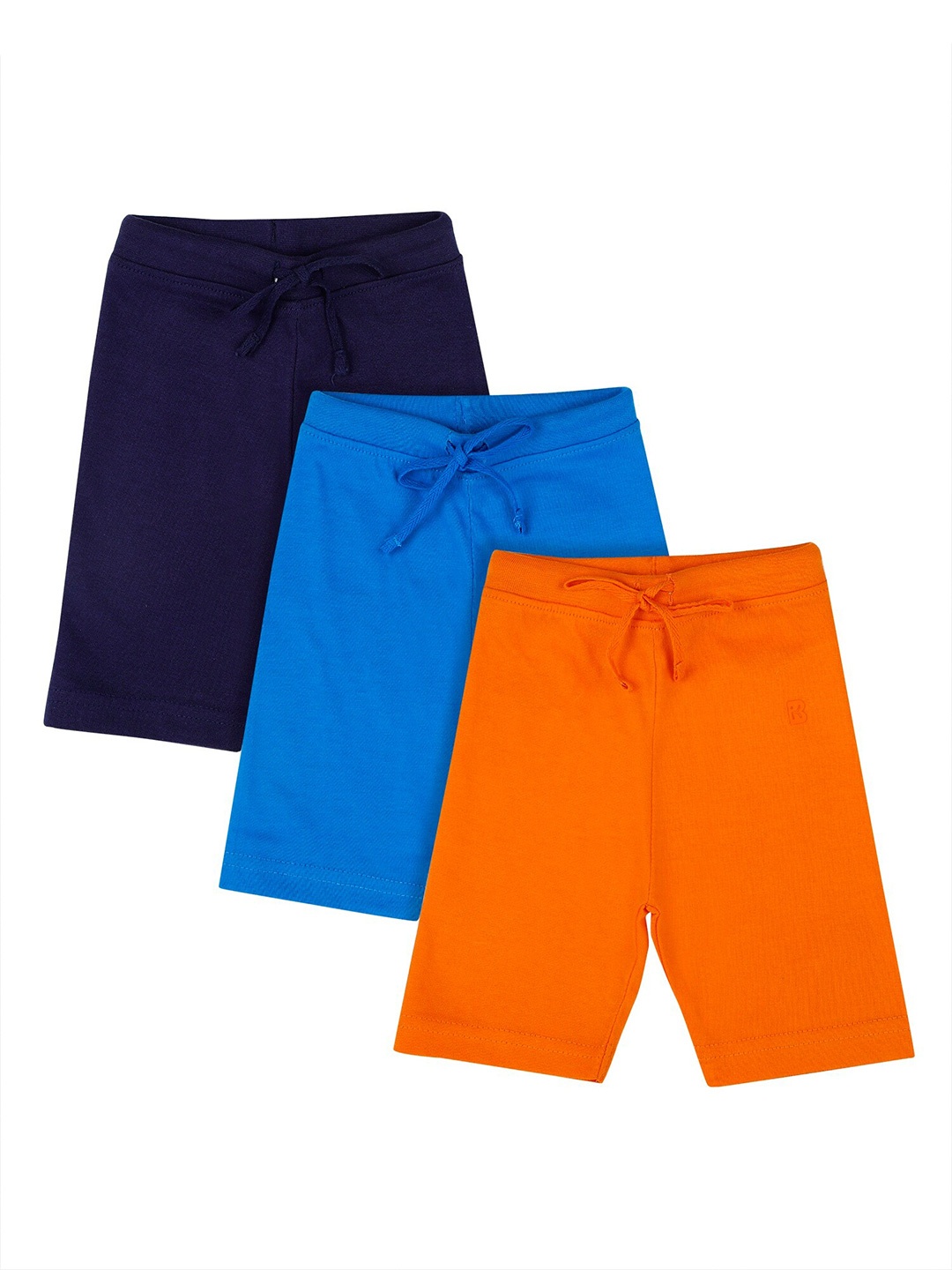 Bodycare Kids Boys Pack Of 3 Assorted Cotton Capris