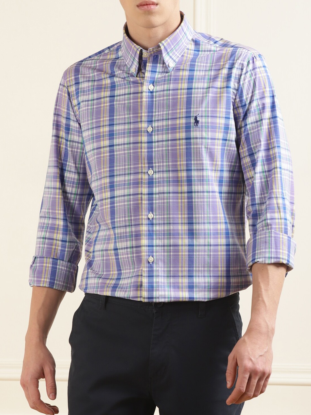 Polo Ralph Lauren Men Tartan Checks Checked Cotton Formal Shirt, Blue
Polo Ralph Lauren Men Tartan Checks Checked Cotton Formal Shirt, Blue