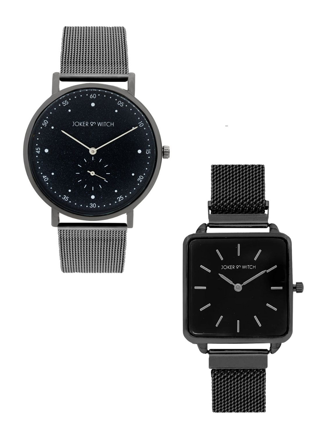 JOKER & WITCH Set Of 2 Couple Watch Gift Set JWCW313, Grey
JOKER & WITCH Set Of 2 Couple Watch Gift Set JWCW313, Grey