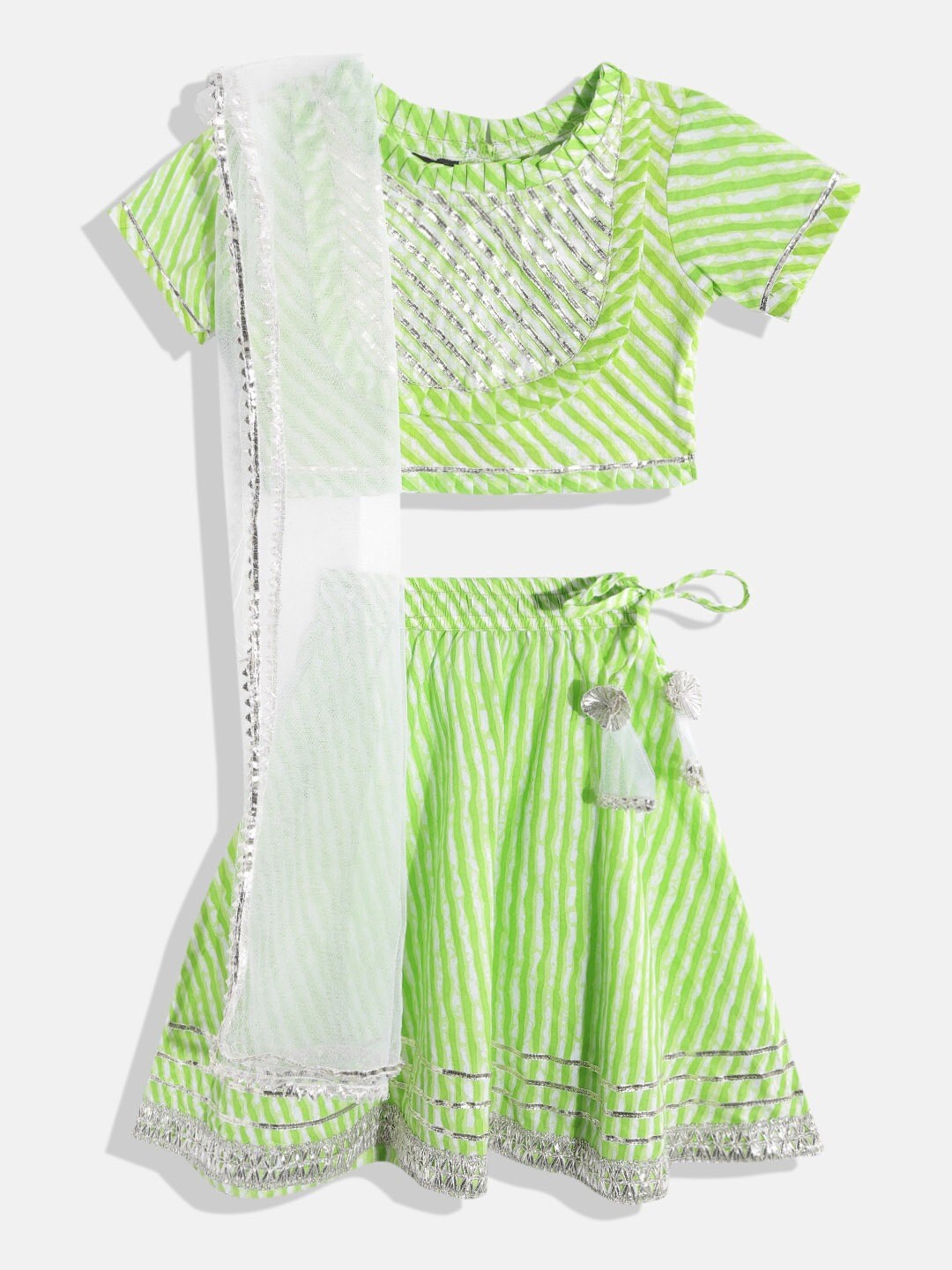 Readiprint Fashions Girls Printed Ready to Wear Lehenga & Blouse With Dupatta, Green
Readiprint Fashions Girls Printed Ready to Wear Lehenga & Blouse With Dupatta, Green