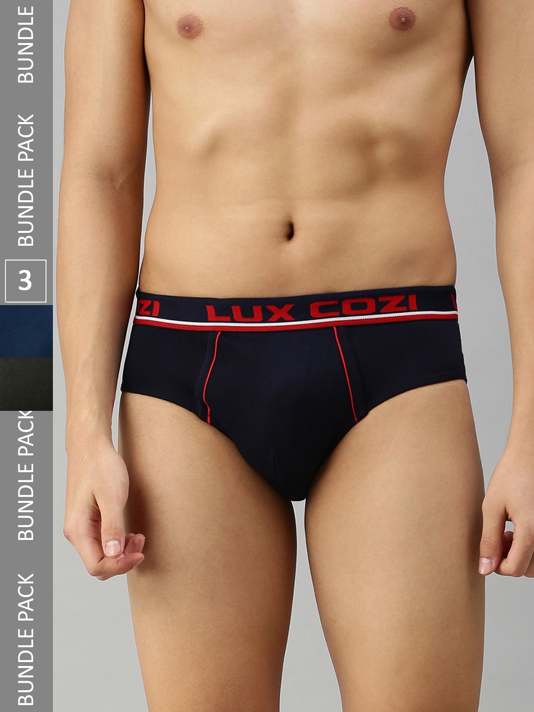 Lux Cozi BIGSHOT Men Pack Of 2 Anti-Odour Basic Briefs COZI_BIGSHOT_BRF_DG_MBU_2PC, Grey
Lux Cozi BIGSHOT Men Pack Of 2 Anti-Odour Basic Briefs COZI_BIGSHOT_BRF_DG_MBU_2PC, Grey