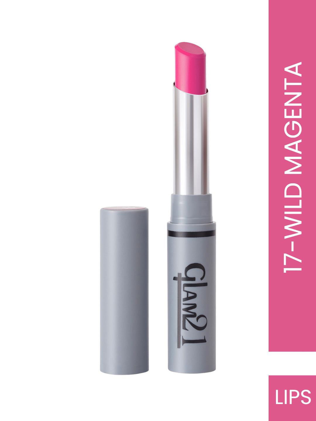 GLAM21 Creamy Matte Long-Lasting Non-Transfer Pigmented Lipstick 2g - Wild Magenta 17
GLAM21 Creamy Matte Long-Lasting Non-Transfer Pigmented Lipstick 2g - Wild Magenta 17