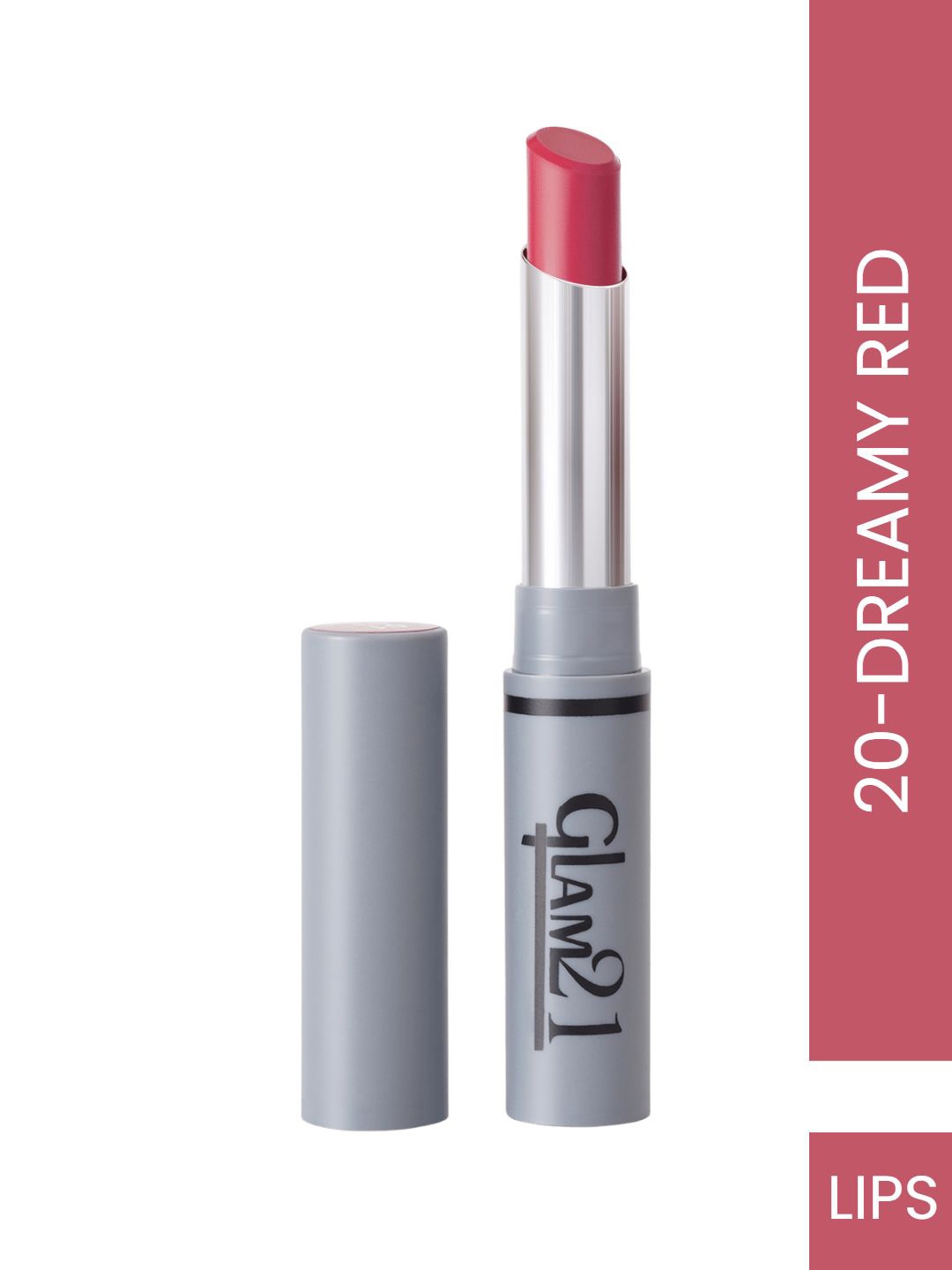 GLAM21 Creamy Matte Long-Lasting Non-Transfer Pigmented Lipstick 2g - Dreamy Red 20, Pink
GLAM21 Creamy Matte Long-Lasting Non-Transfer Pigmented Lipstick 2g - Dreamy Red 20, Pink