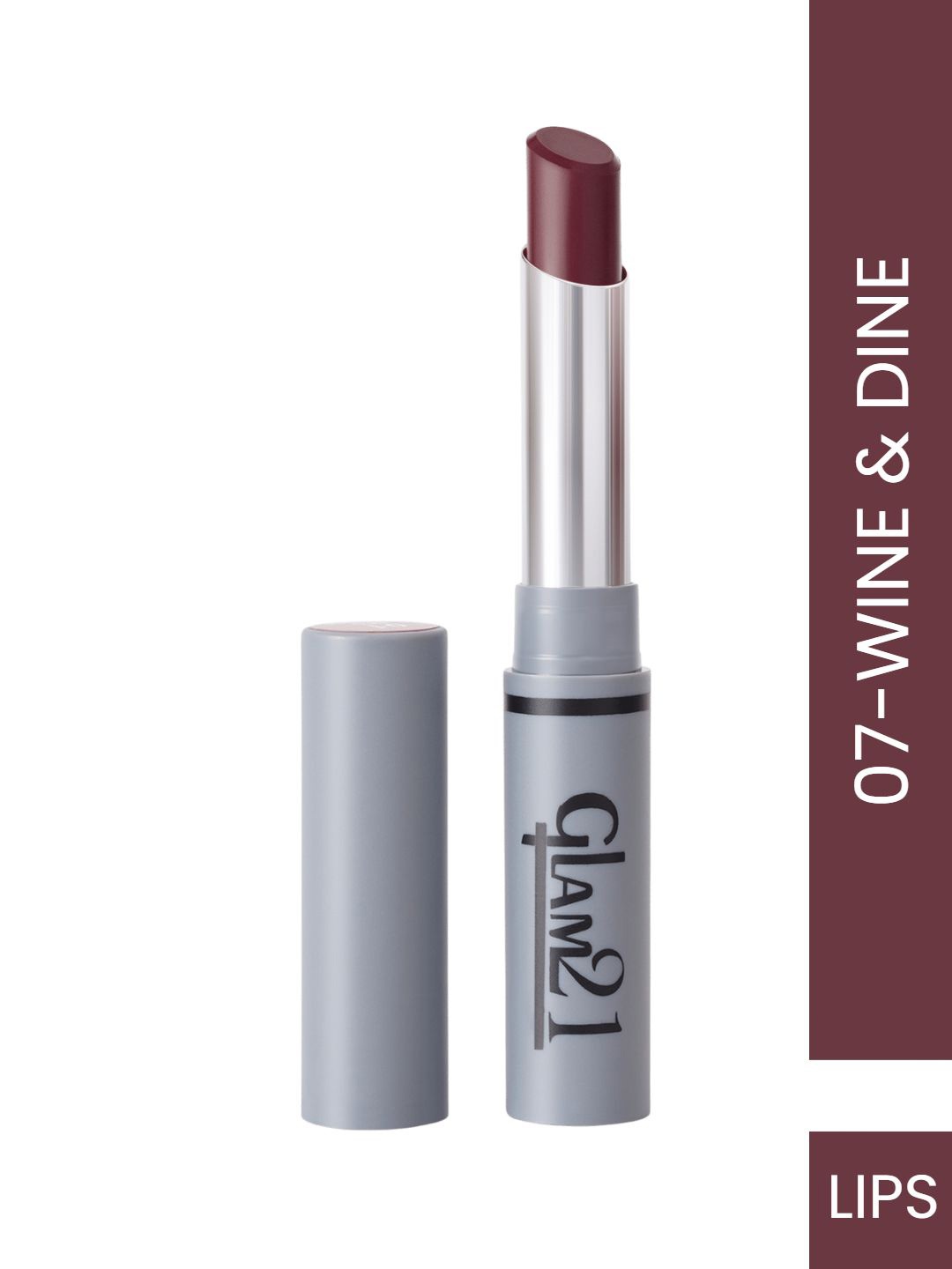GLAM21 Creamy Matte Long-Lasting Non-Transfer Pigmented Lipstick 2g - Wine & Dine 07, Purple
GLAM21 Creamy Matte Long-Lasting Non-Transfer Pigmented Lipstick 2g - Wine & Dine 07, Purple