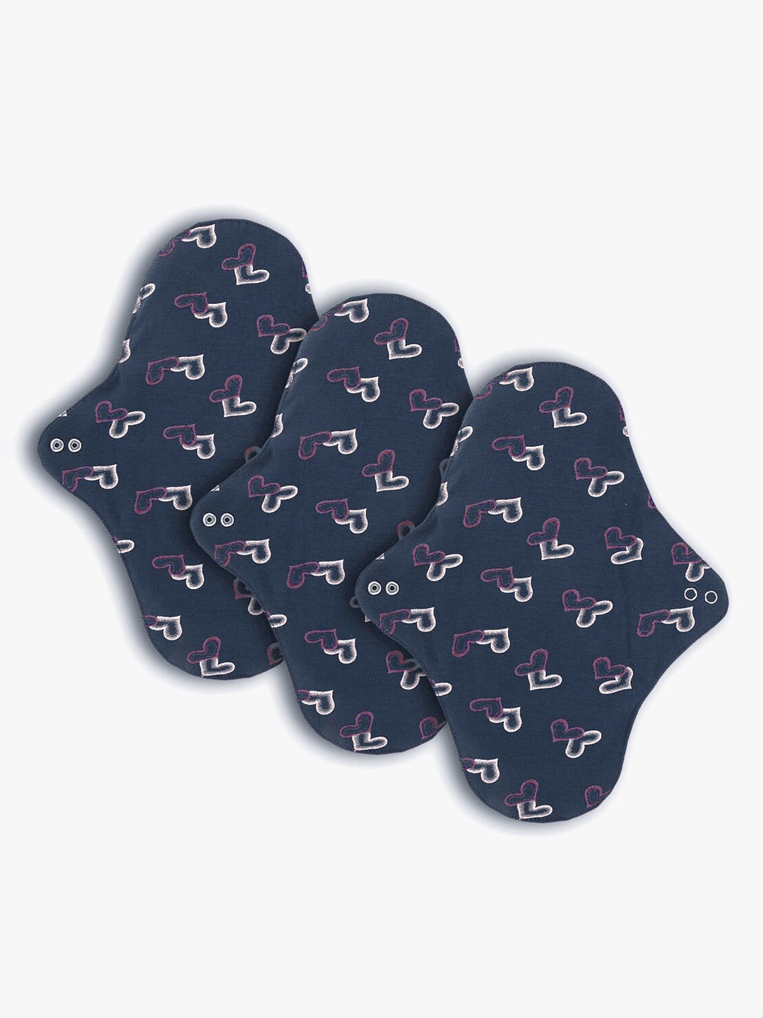 CareDone Set of 3 Ultra Thin 4-Layered Rash Free Reusable Sanitary Cloth Pads - Navy Blue
CareDone Set of 3 Ultra Thin 4-Layered Rash Free Reusable Sanitary Cloth Pads - Navy Blue