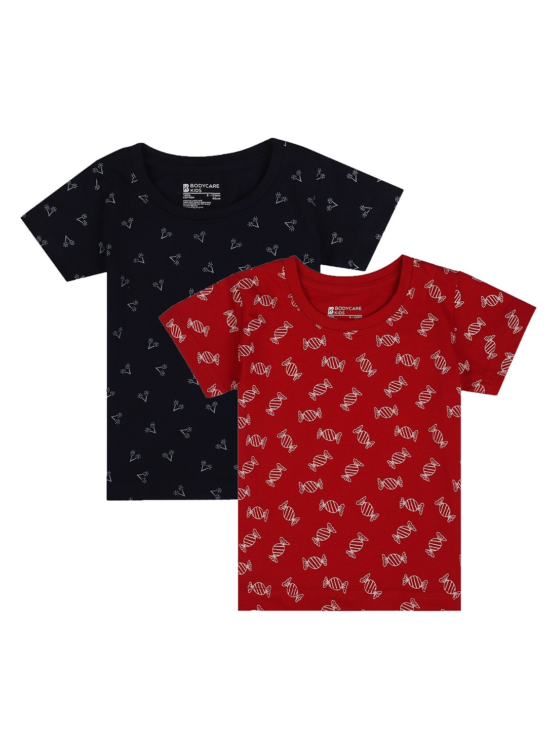 Bodycare Kids Girls Antiviral & Antibacterial Assorted Pack Of 2 Printed Round Neck Cotton T-shirt
Bodycare Kids Girls Antiviral & Antibacterial Assorted Pack Of 2 Printed Round Neck Cotton T-shirt