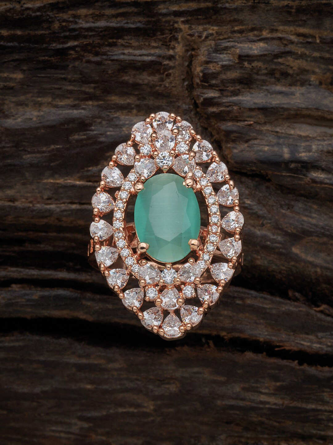 Kushal's Fashion Jewellery Rose Gold Plated Finger Ring With Sparkling Cubic Zirconia
Kushal's Fashion Jewellery Rose Gold Plated Finger Ring With Sparkling Cubic Zirconia
