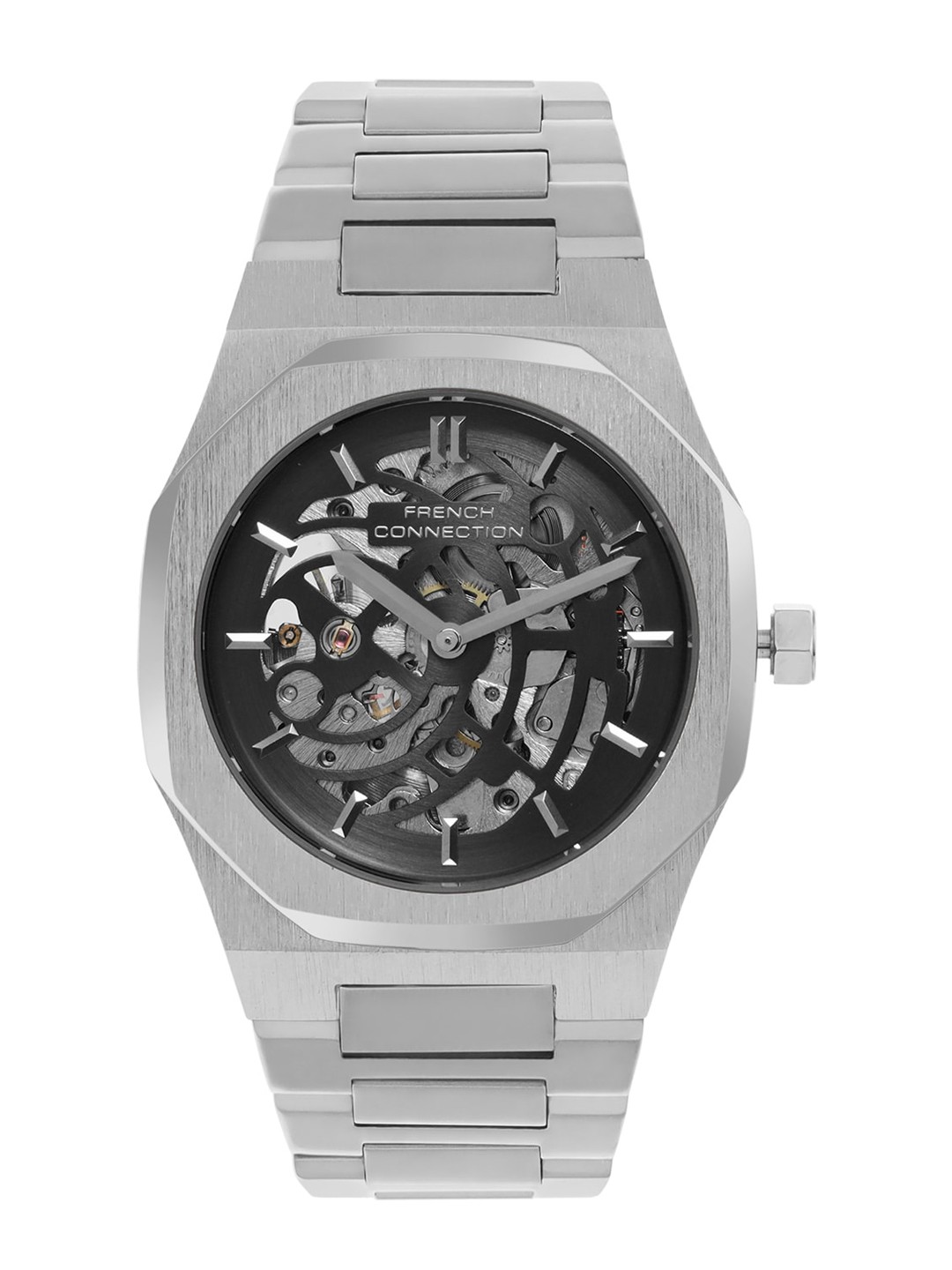 French Connection Men Stainless Steel Straps Analogue Automatic Watch FCA01-1, Grey
French Connection Men Stainless Steel Straps Analogue Automatic Watch FCA01-1, Grey