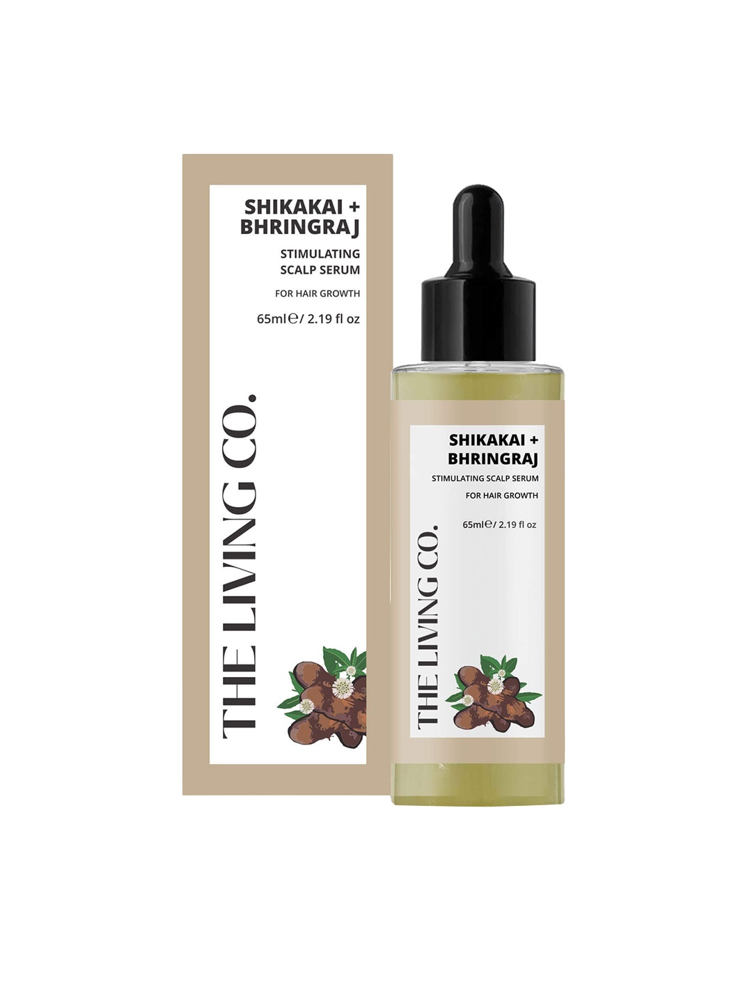 THE LIVING CO. Shikakai & Bhringraj Stimulating Scalp Serum for Hair Growth - 65ml, White
THE LIVING CO. Shikakai & Bhringraj Stimulating Scalp Serum for Hair Growth - 65ml, White