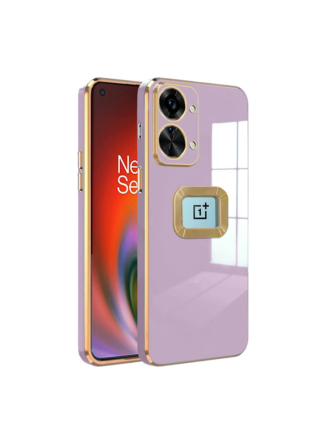 Karwan Oneplus Nord 2T Liquid Silicone Back Case, Pink