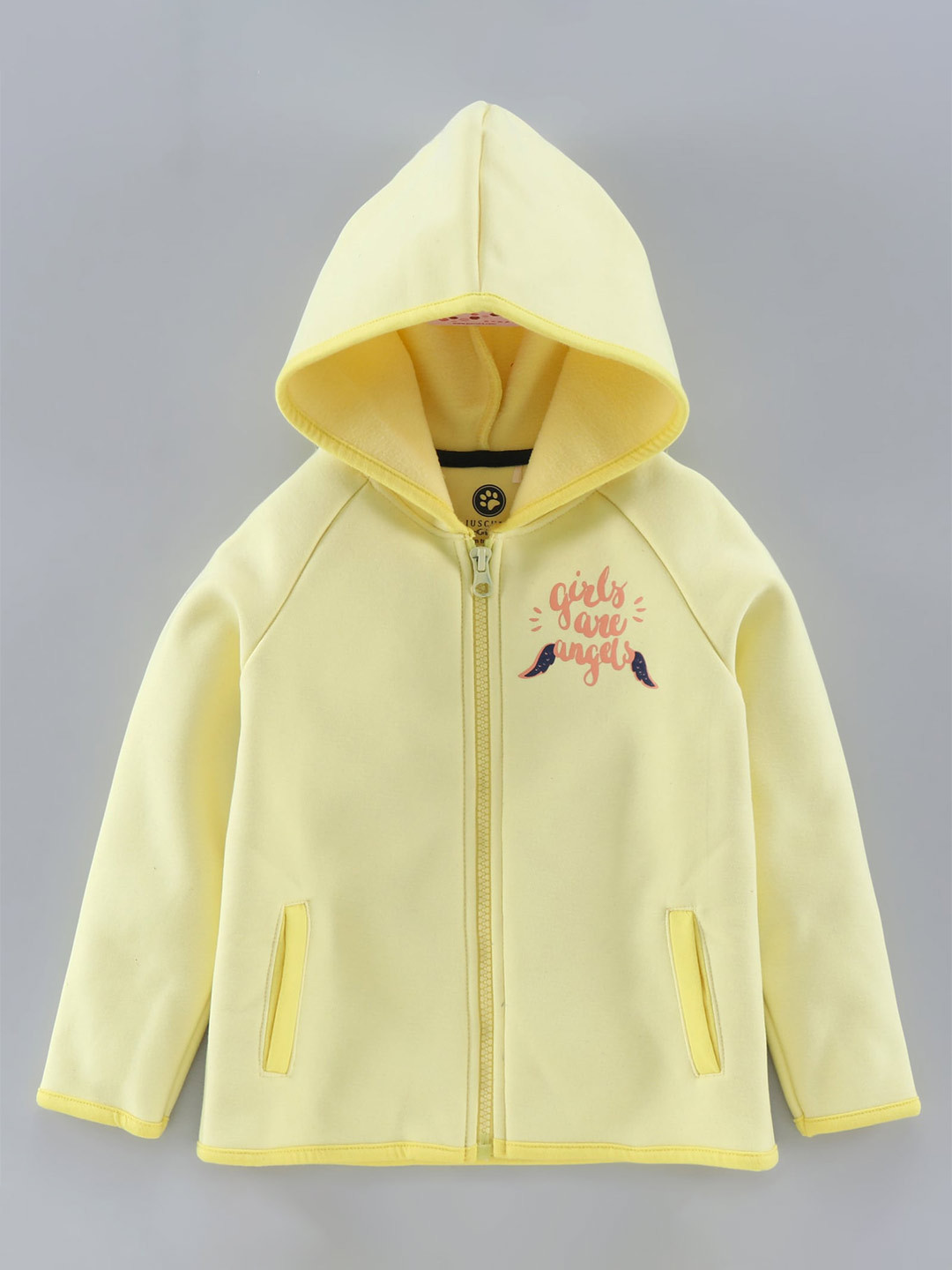 JusCubs Girls Hooded Cotton Sweatshirt, Yellow
JusCubs Girls Hooded Cotton Sweatshirt, Yellow