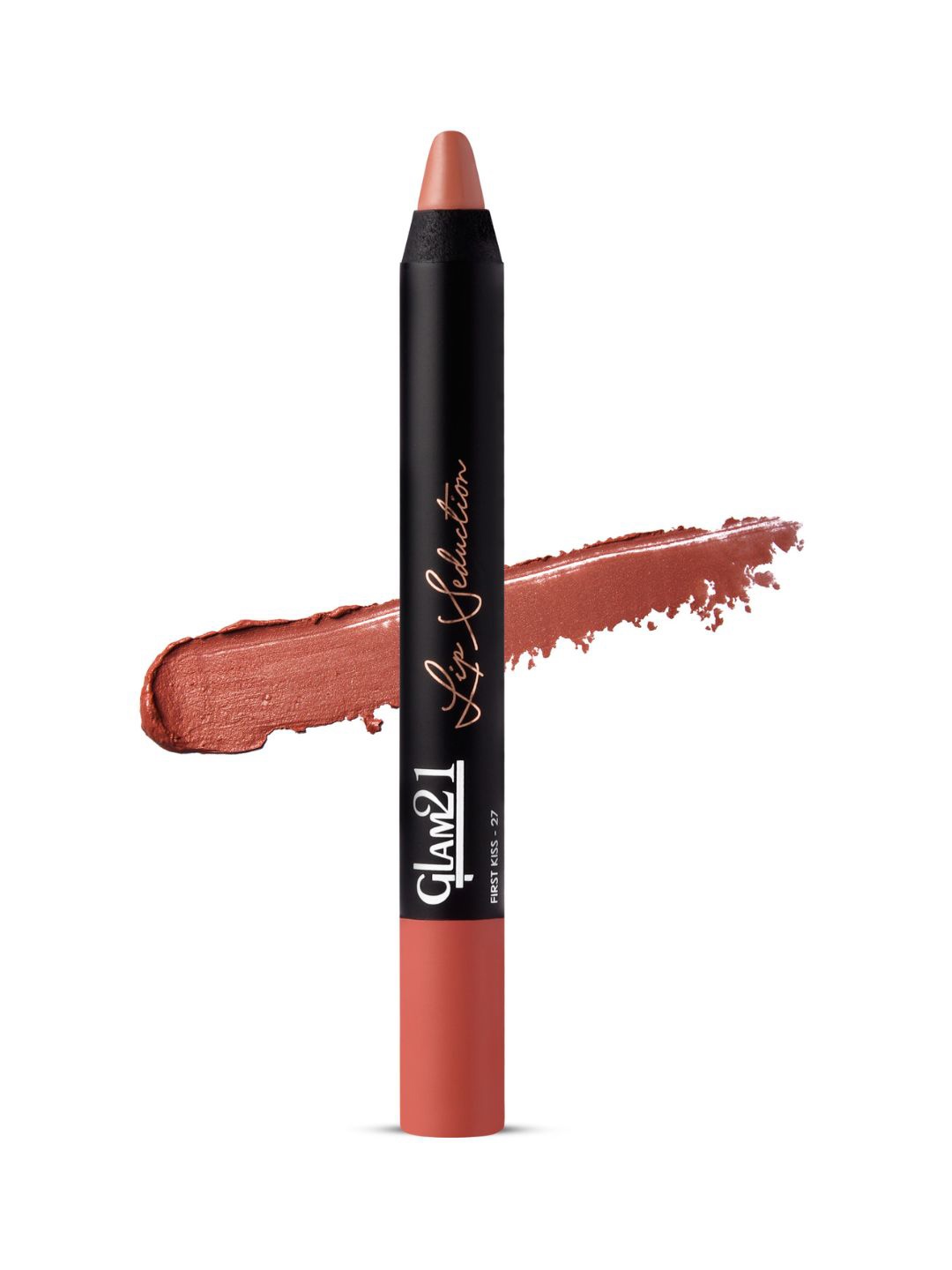 GLAM21 Lip Seduction Lightweight & Longlasting Crayon Lipstick 3.6g - First Kiss 27, Nude
GLAM21 Lip Seduction Lightweight & Longlasting Crayon Lipstick 3.6g - First Kiss 27, Nude