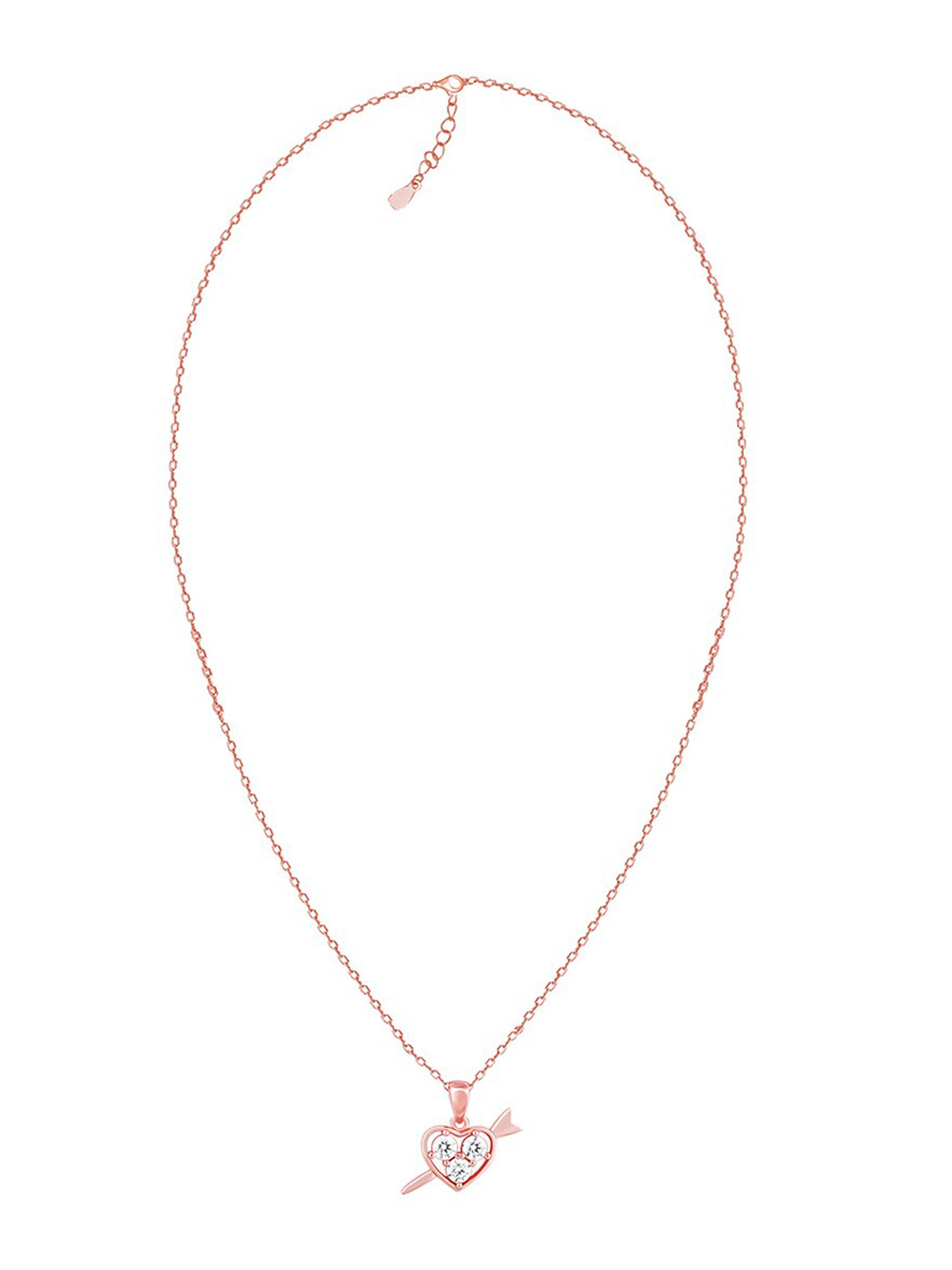 GIVA 925 Sterling Silver Rose Gold Plated CZ-Studded & Symphony -Charm Pendant With Chain
GIVA 925 Sterling Silver Rose Gold Plated CZ-Studded & Symphony -Charm Pendant With Chain