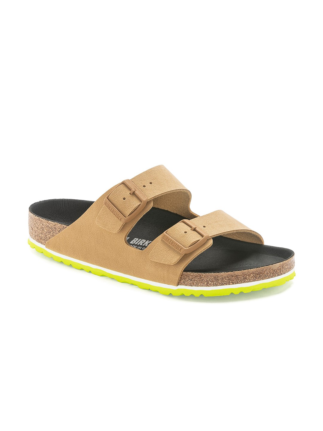 Birkenstock Arizona Athletic Cork Brown Regular Width Birko-Flor Nubuck Two-Strap Sandals
Birkenstock Arizona Athletic Cork Brown Regular Width Birko-Flor Nubuck Two-Strap Sandals