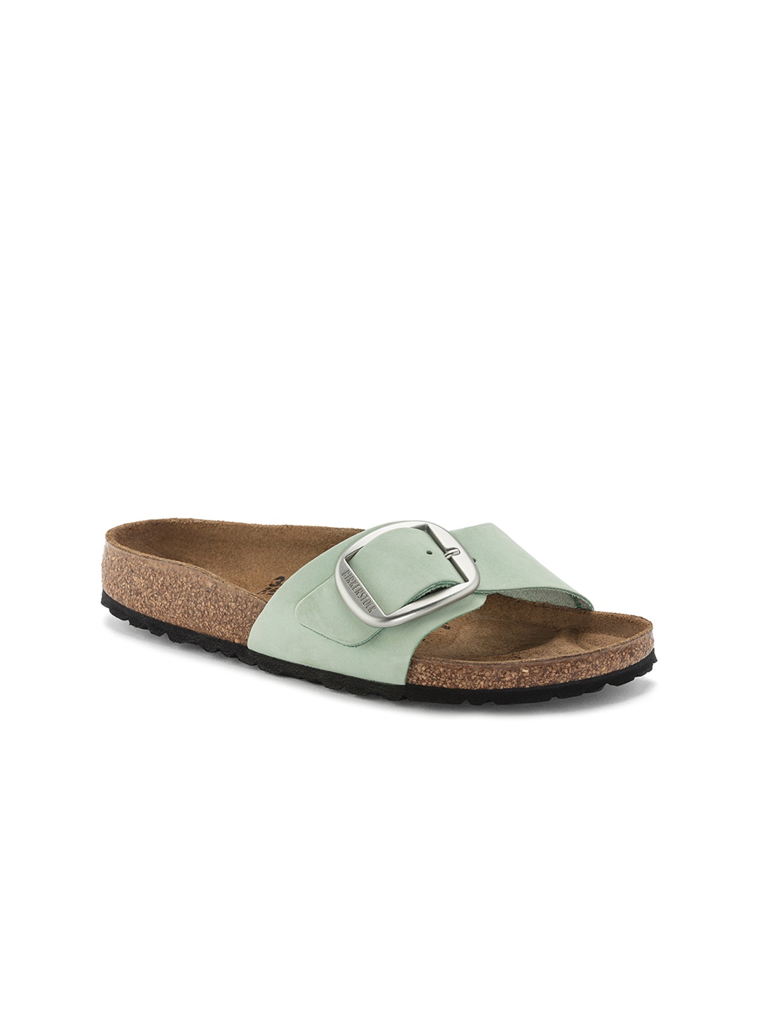 Birkenstock Women Madrid Big Buckle Regular Width Leather Open Toe Flats, Sea green
Birkenstock Women Madrid Big Buckle Regular Width Leather Open Toe Flats, Sea green