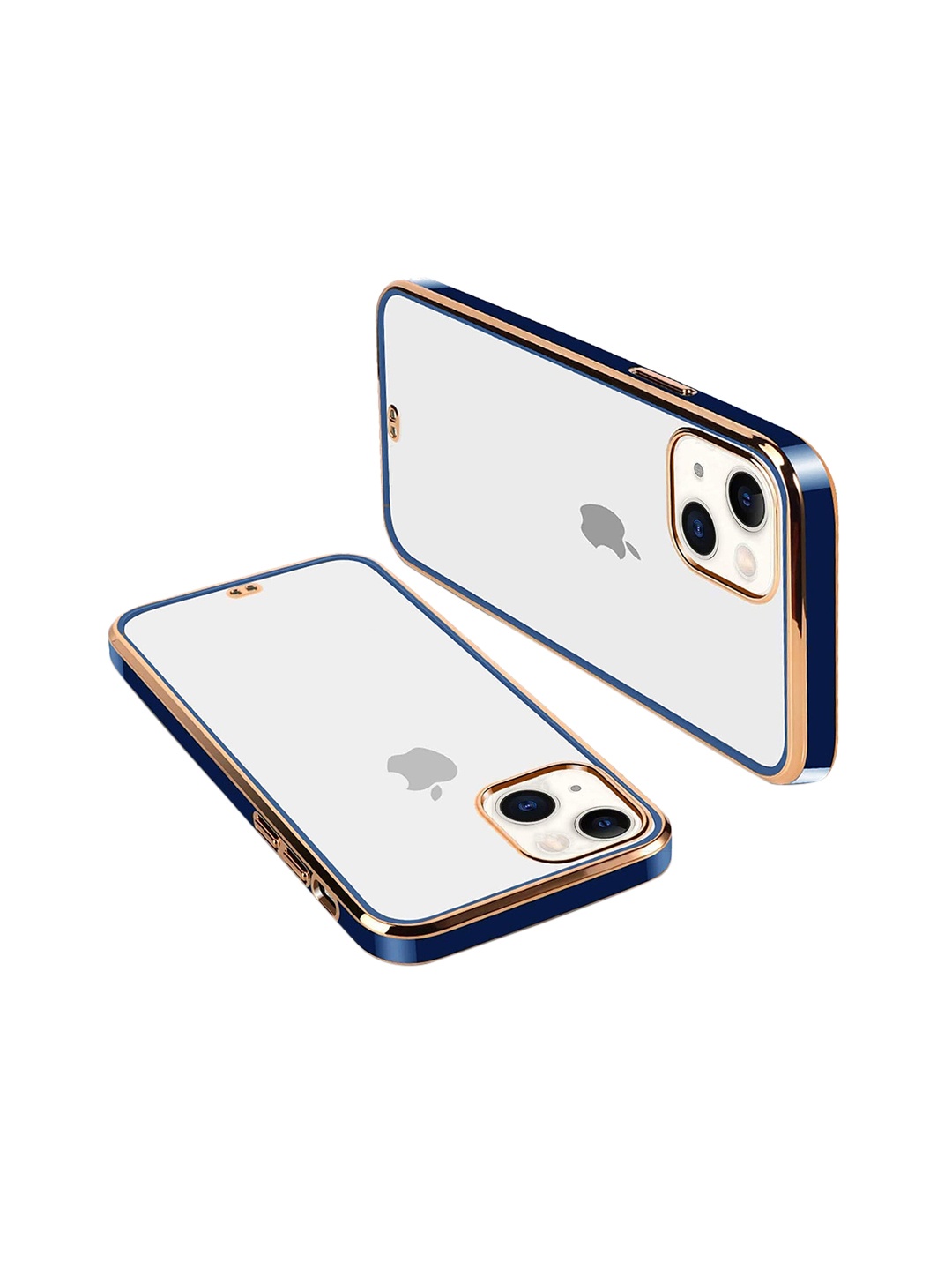 Karwan iPhone 13 Mobile Back Case, Blue