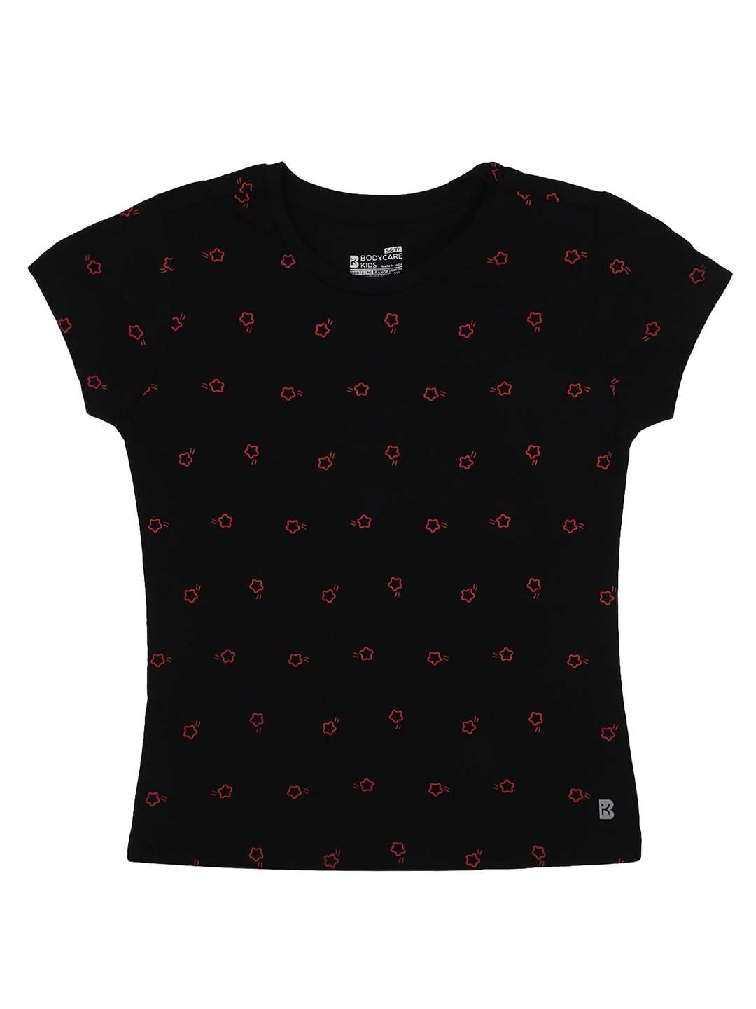PROTEENS Girls Antiviral & Antibacterial Conversational Printed Cotton T-shirt, Black
PROTEENS Girls Antiviral & Antibacterial Conversational Printed Cotton T-shirt, Black